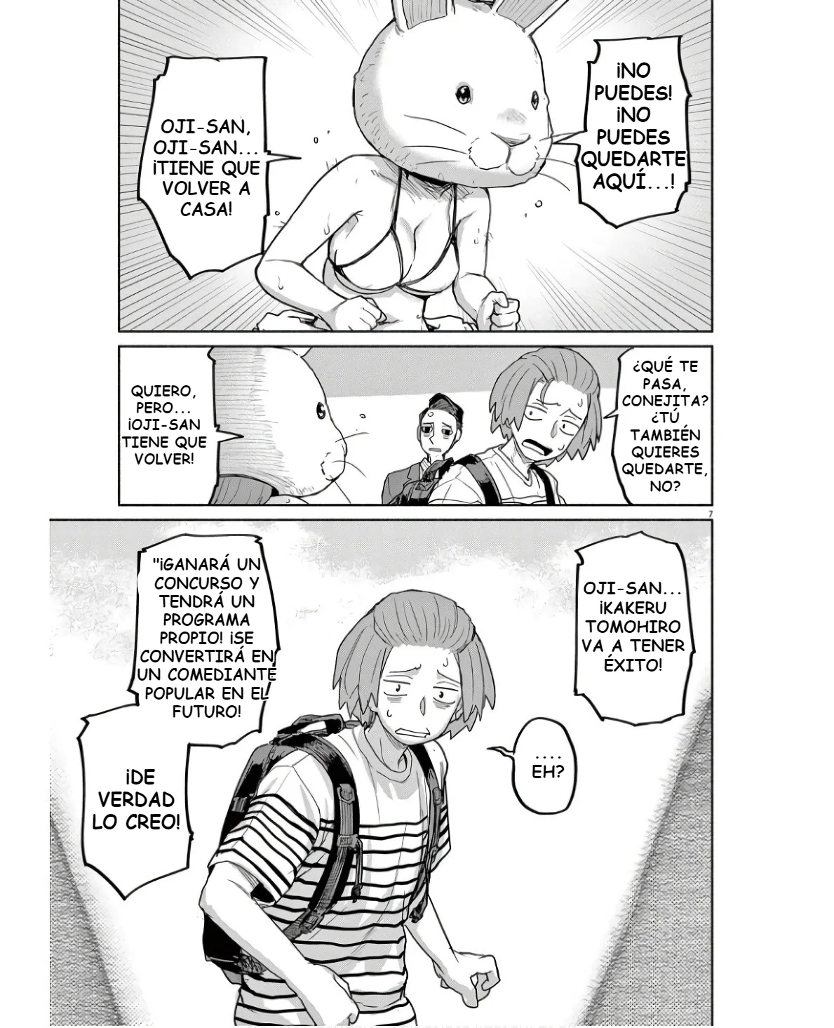 Kaii to otome to kamikakushi Capítulo 59 - Page 8
