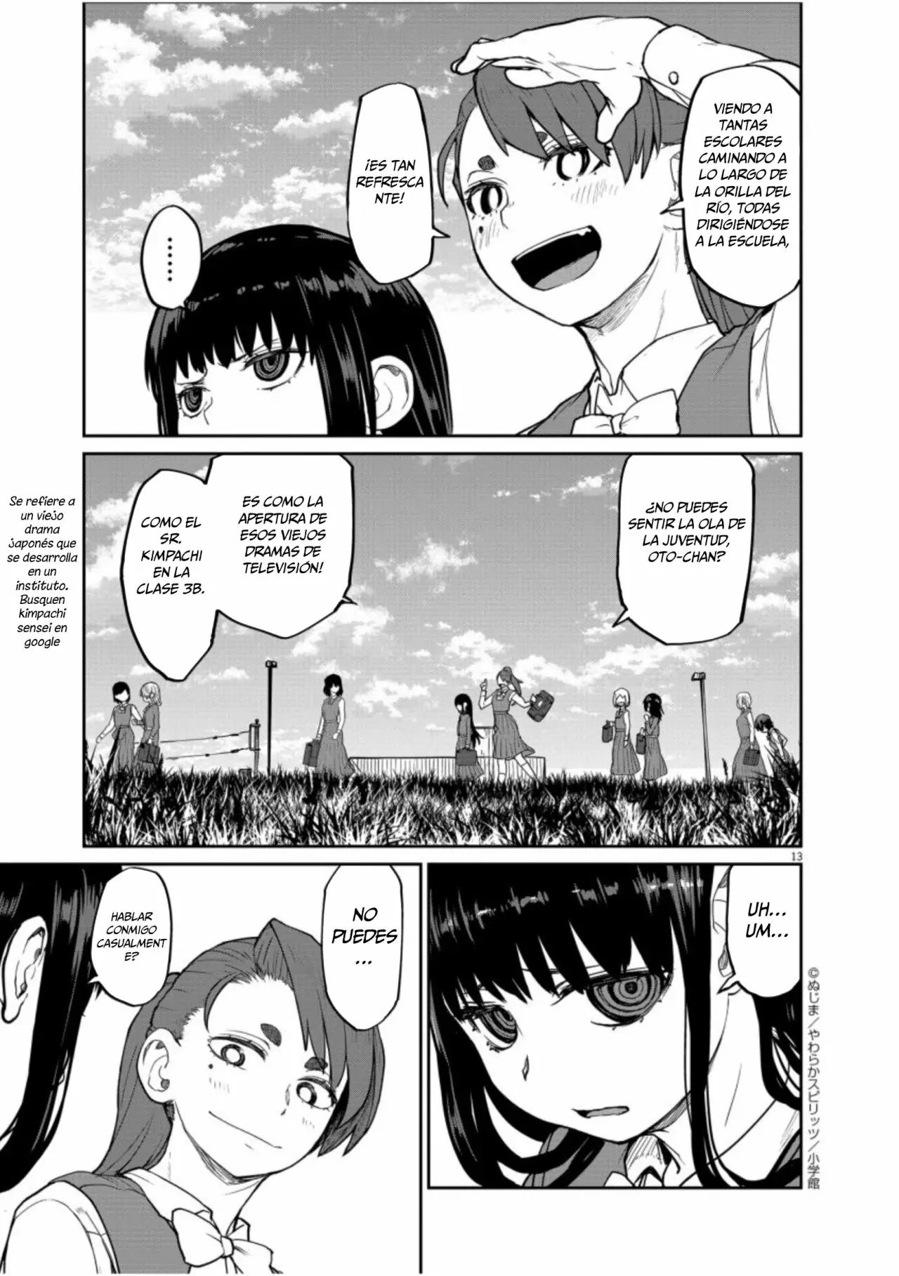 Kaii to otome to kamikakushi Capítulo 6 - Page 14