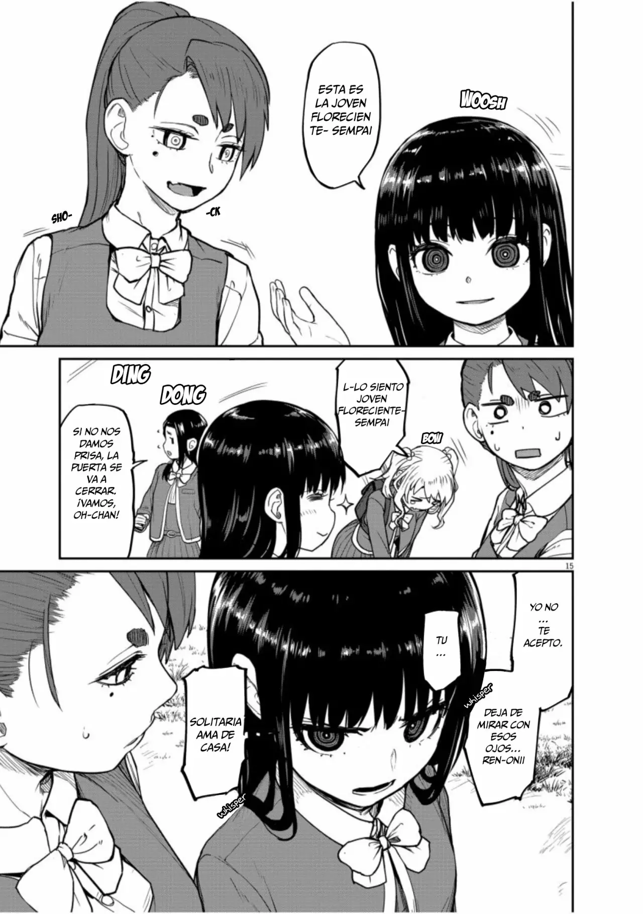 Kaii to otome to kamikakushi Capítulo 6 - Page 16