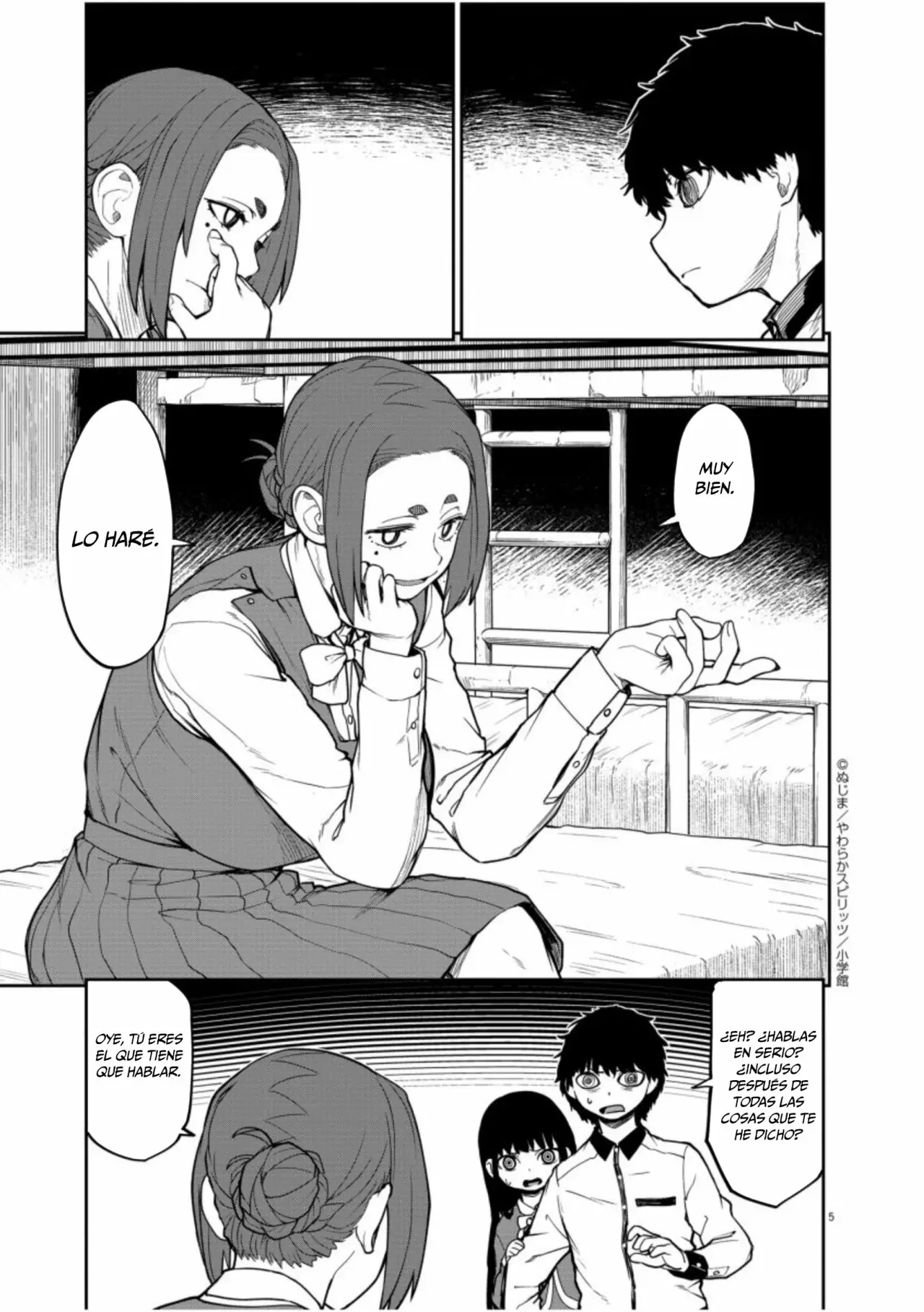 Kaii to otome to kamikakushi Capítulo 6 - Page 6