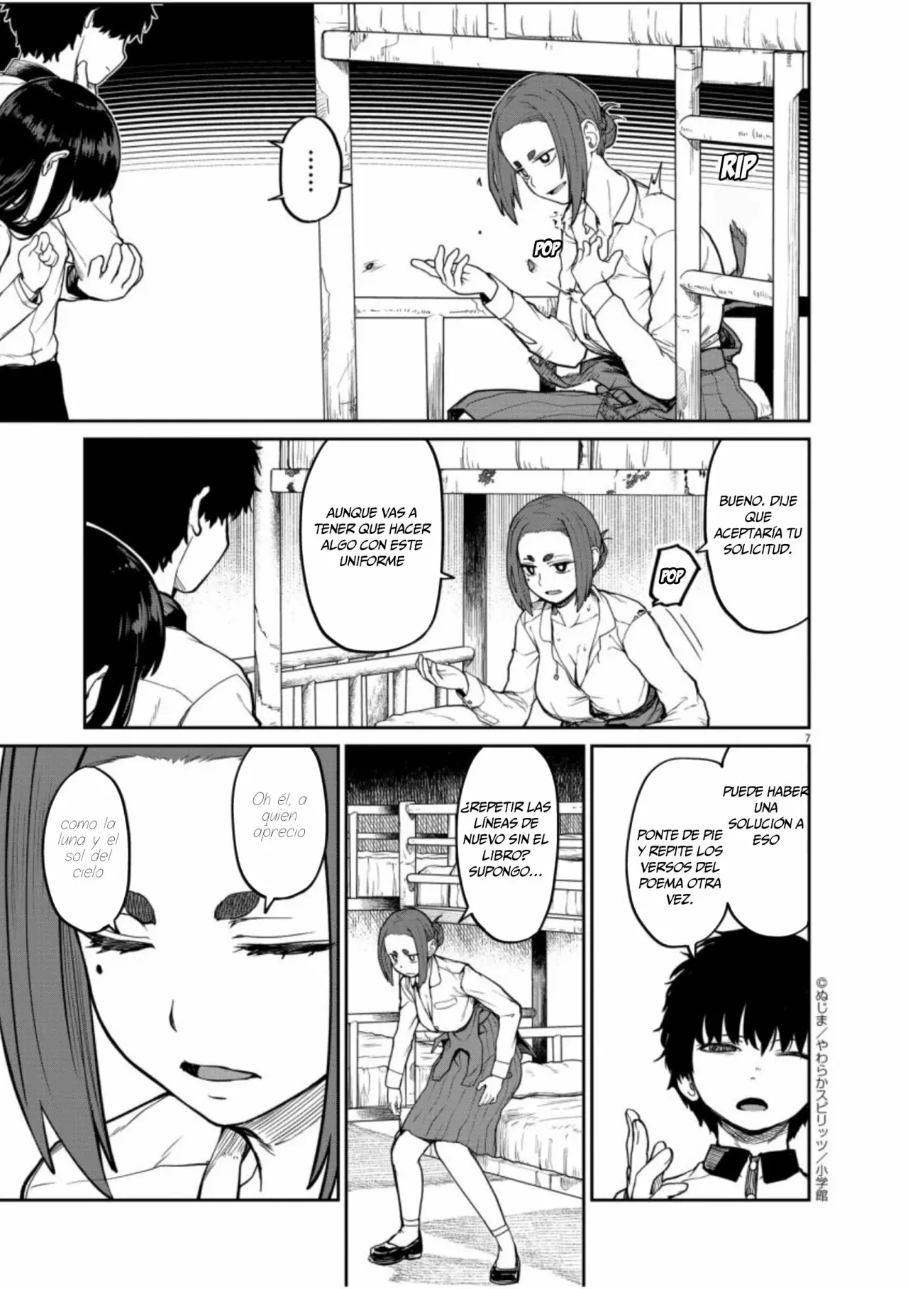 Kaii to otome to kamikakushi Capítulo 6 - Page 8
