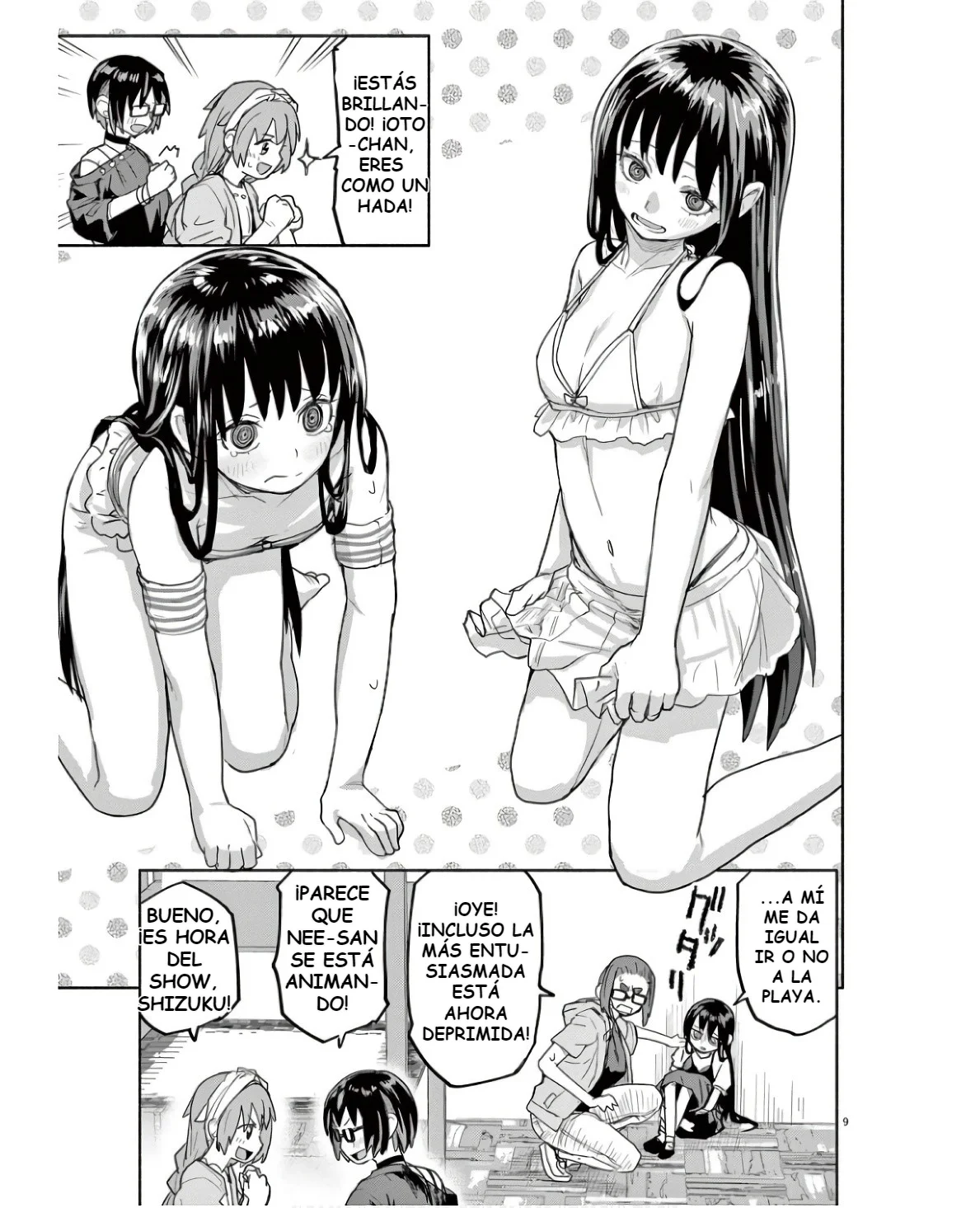 Kaii to otome to kamikakushi Capítulo 60 - Page 10