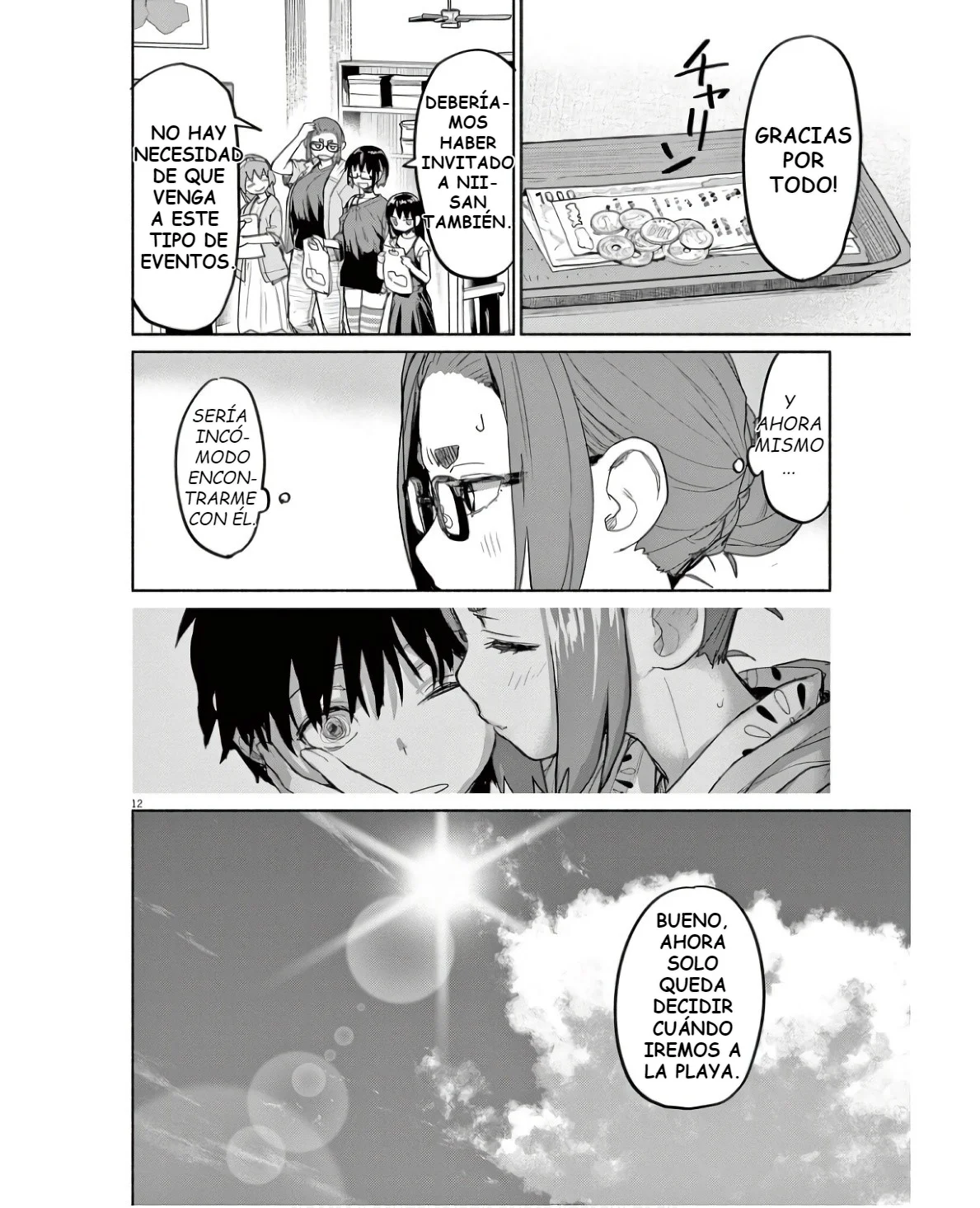 Kaii to otome to kamikakushi Capítulo 60 - Page 13