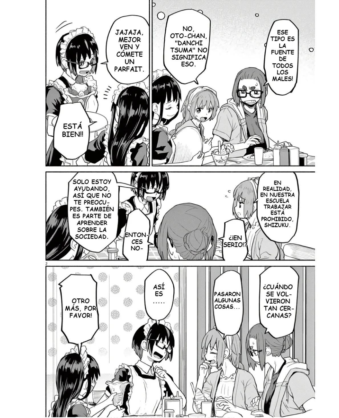 Kaii to otome to kamikakushi Capítulo 60 - Page 3