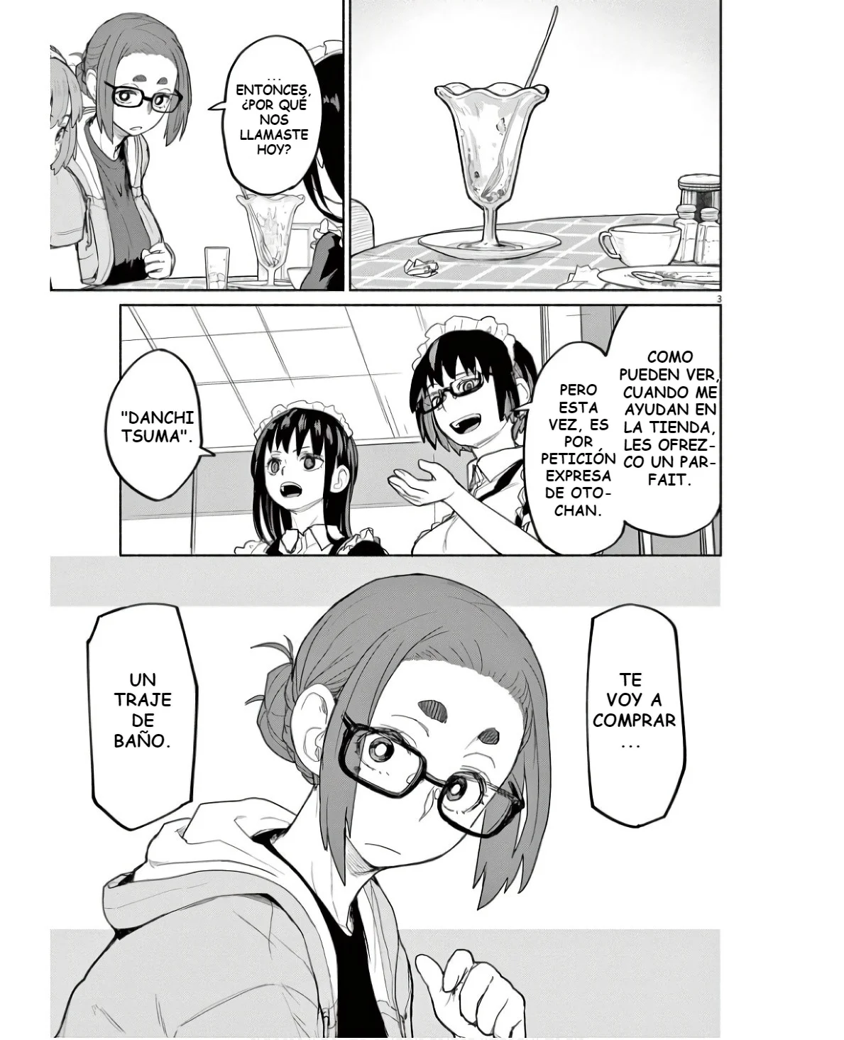 Kaii to otome to kamikakushi Capítulo 60 - Page 4