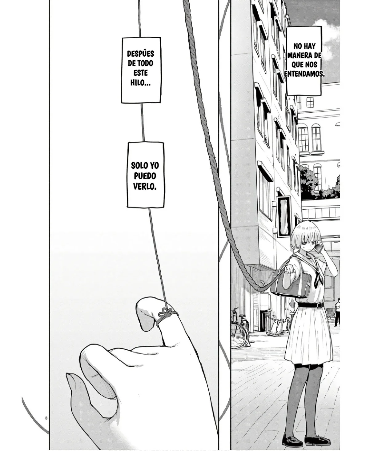 Kaii to otome to kamikakushi Capítulo 61 - Page 9