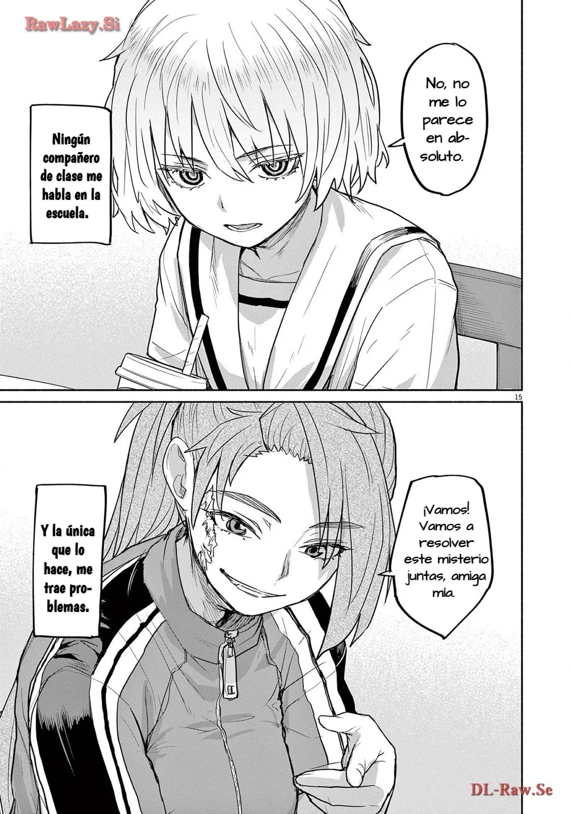 Kaii to otome to kamikakushi Capítulo 63 - Page 16