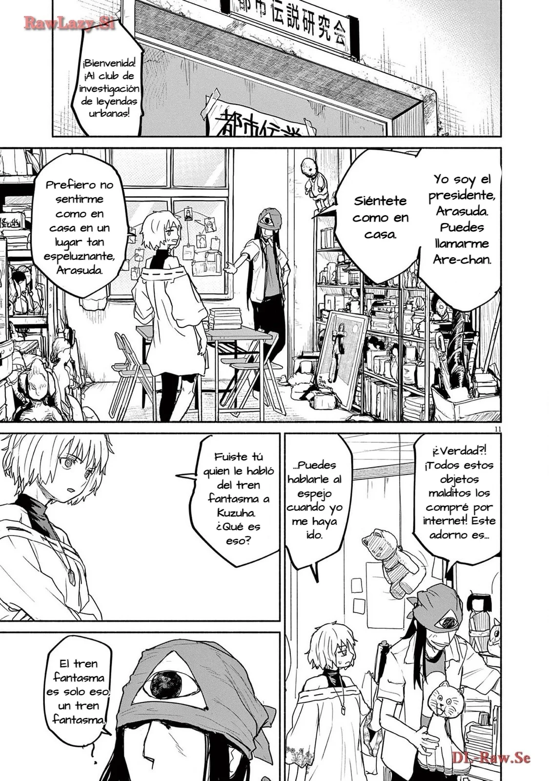 Kaii to otome to kamikakushi Capítulo 65 - Page 12