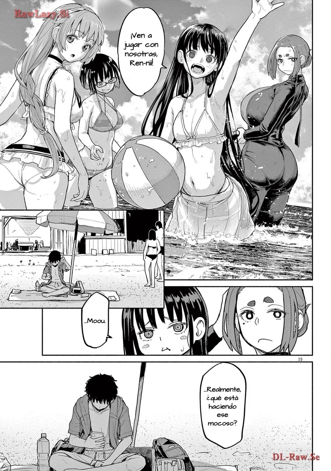 Kaii to otome to kamikakushi Capítulo 65 - Page 16