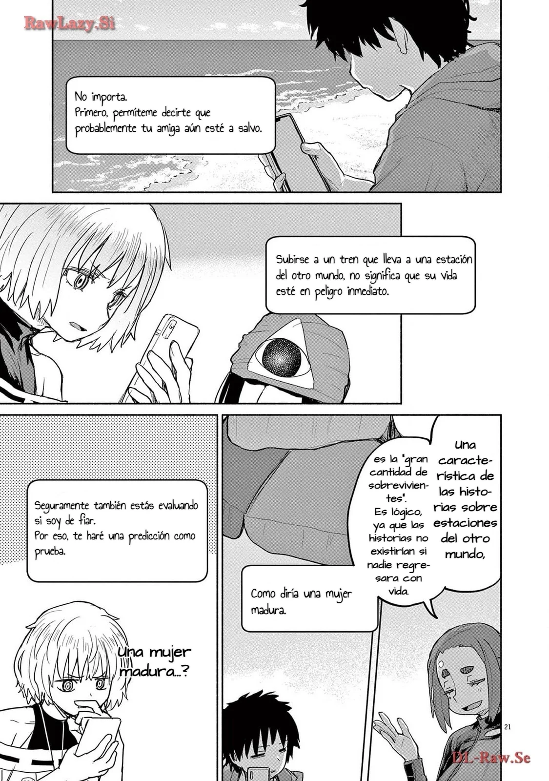 Kaii to otome to kamikakushi Capítulo 65 - Page 22