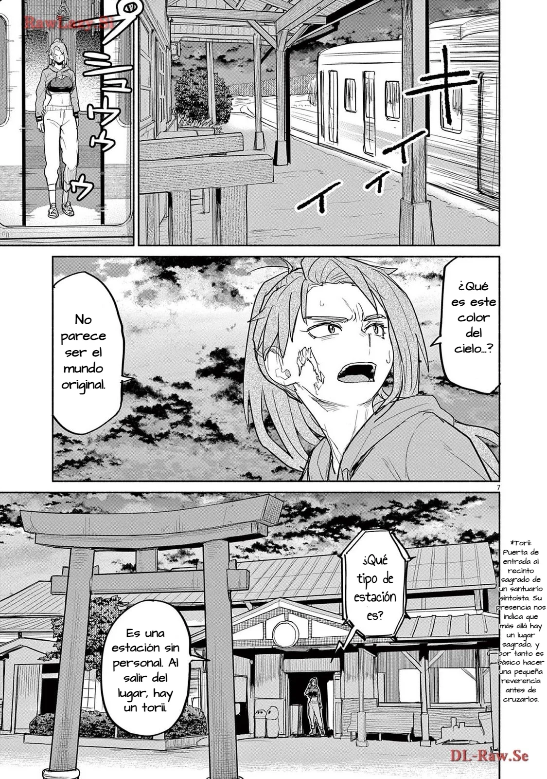 Kaii to otome to kamikakushi Capítulo 67 - Page 8