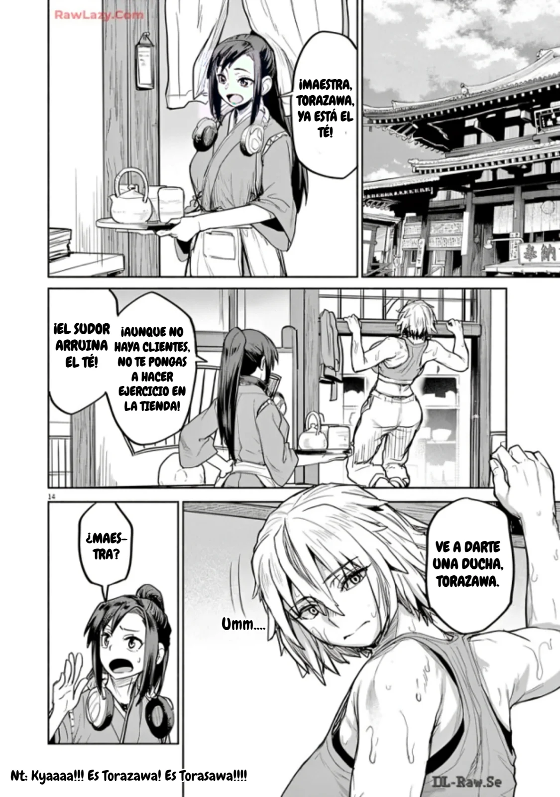 Kaii to otome to kamikakushi Capítulo 69 - Page 15