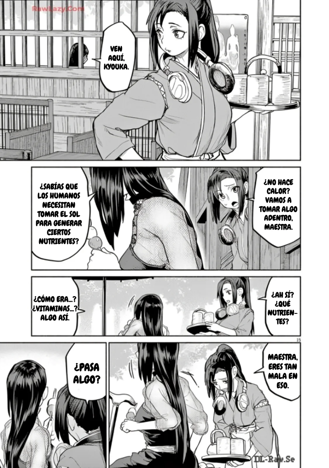 Kaii to otome to kamikakushi Capítulo 69 - Page 16