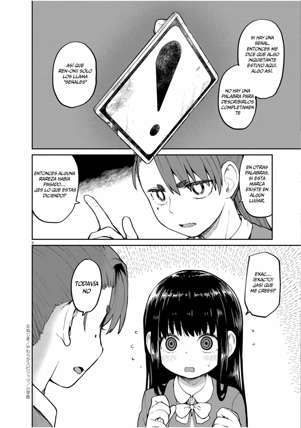 Kaii to otome to kamikakushi Capítulo 7 - Page 9