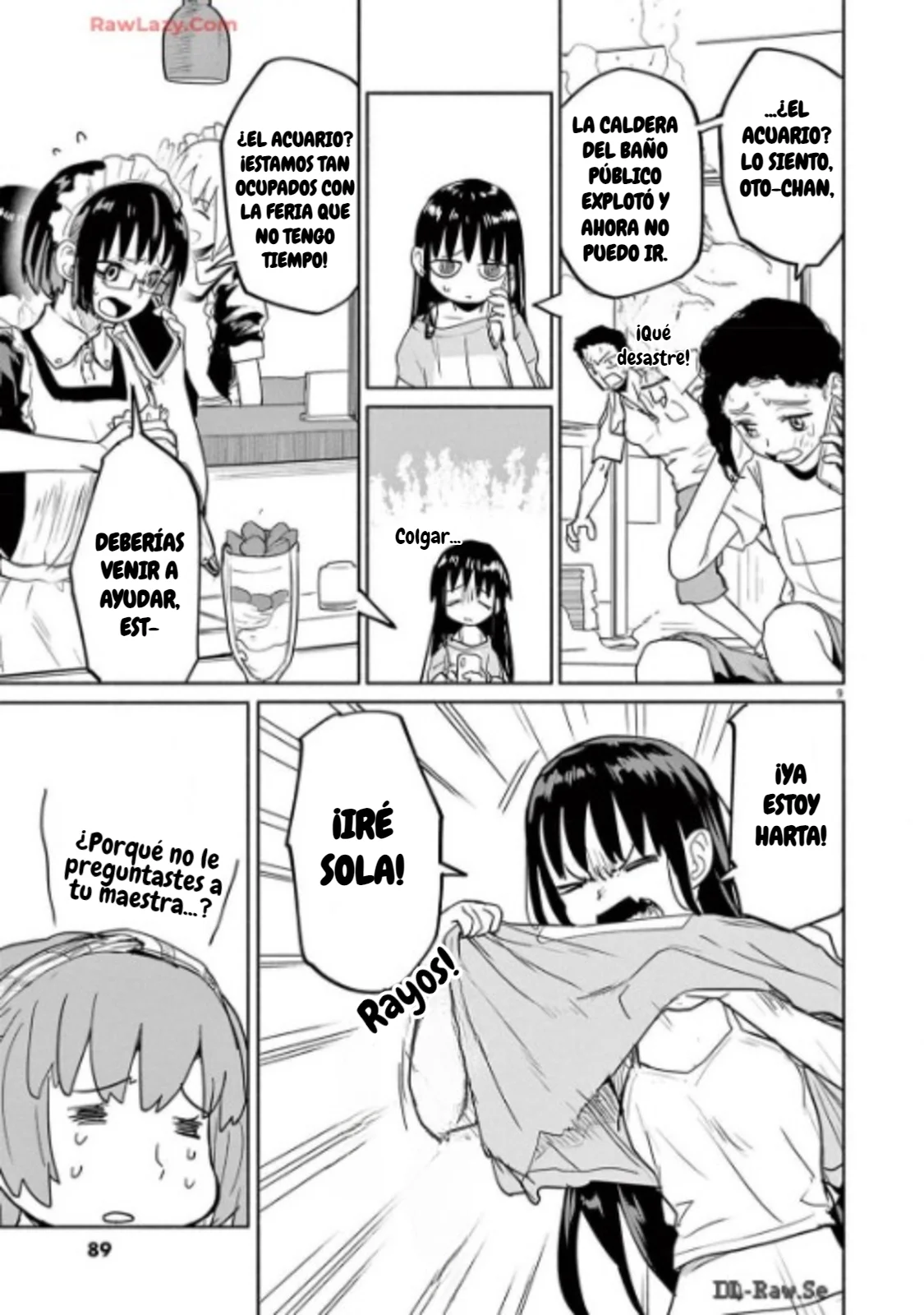 Kaii to otome to kamikakushi Capítulo 71 - Page 10