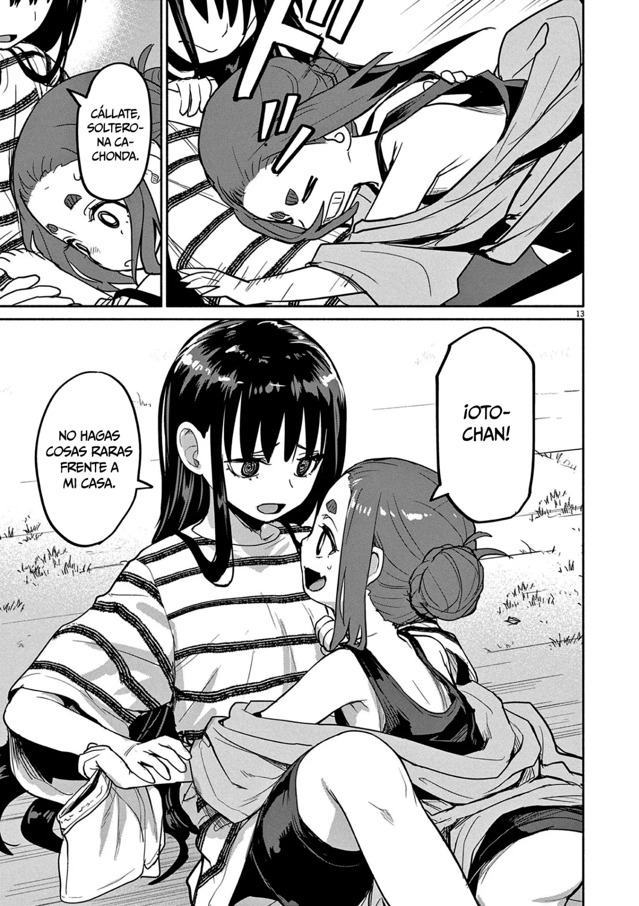 Kaii to otome to kamikakushi Capítulo 73 - Page 17