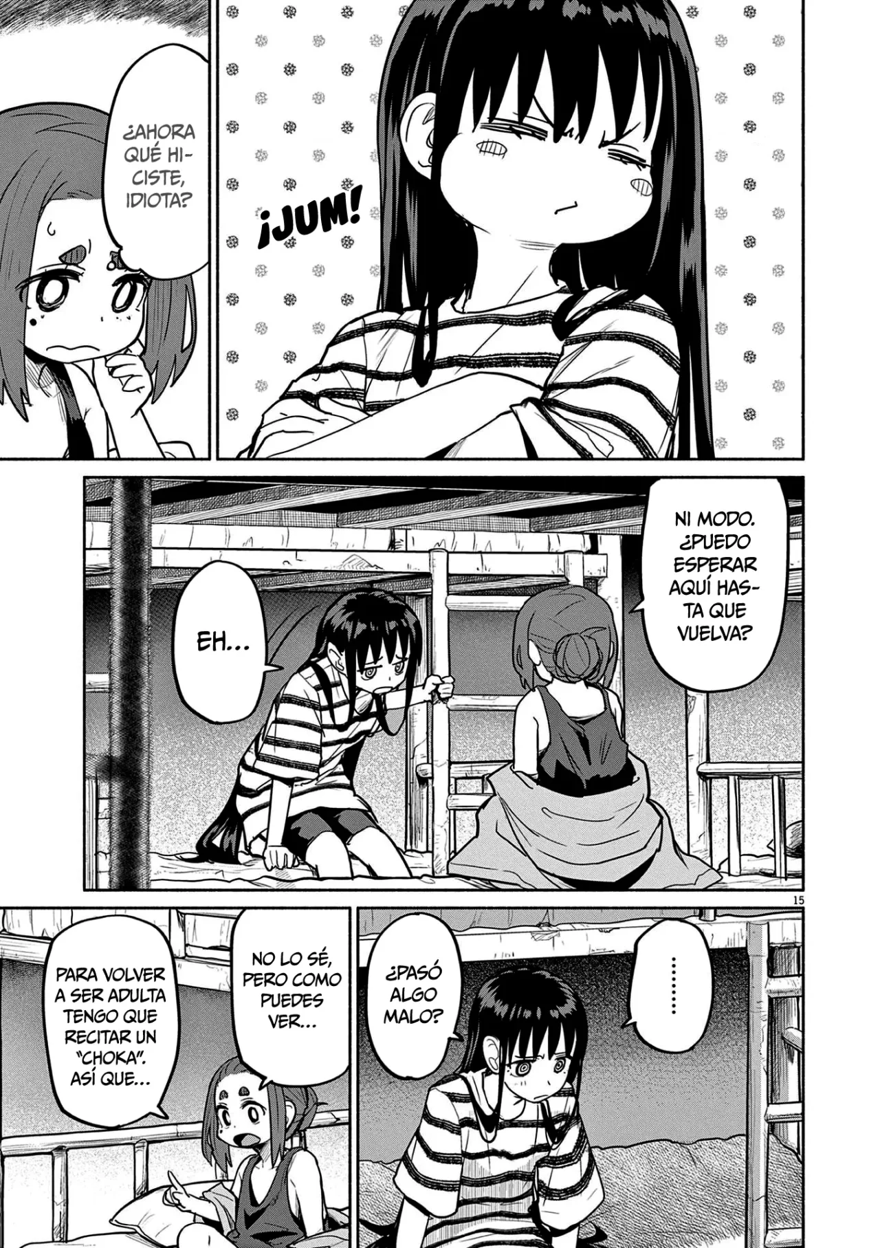 Kaii to otome to kamikakushi Capítulo 73 - Page 19