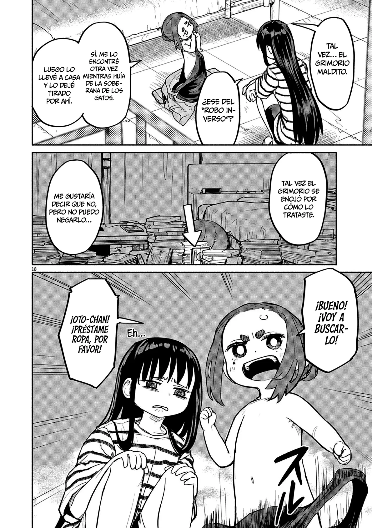 Kaii to otome to kamikakushi Capítulo 73 - Page 22