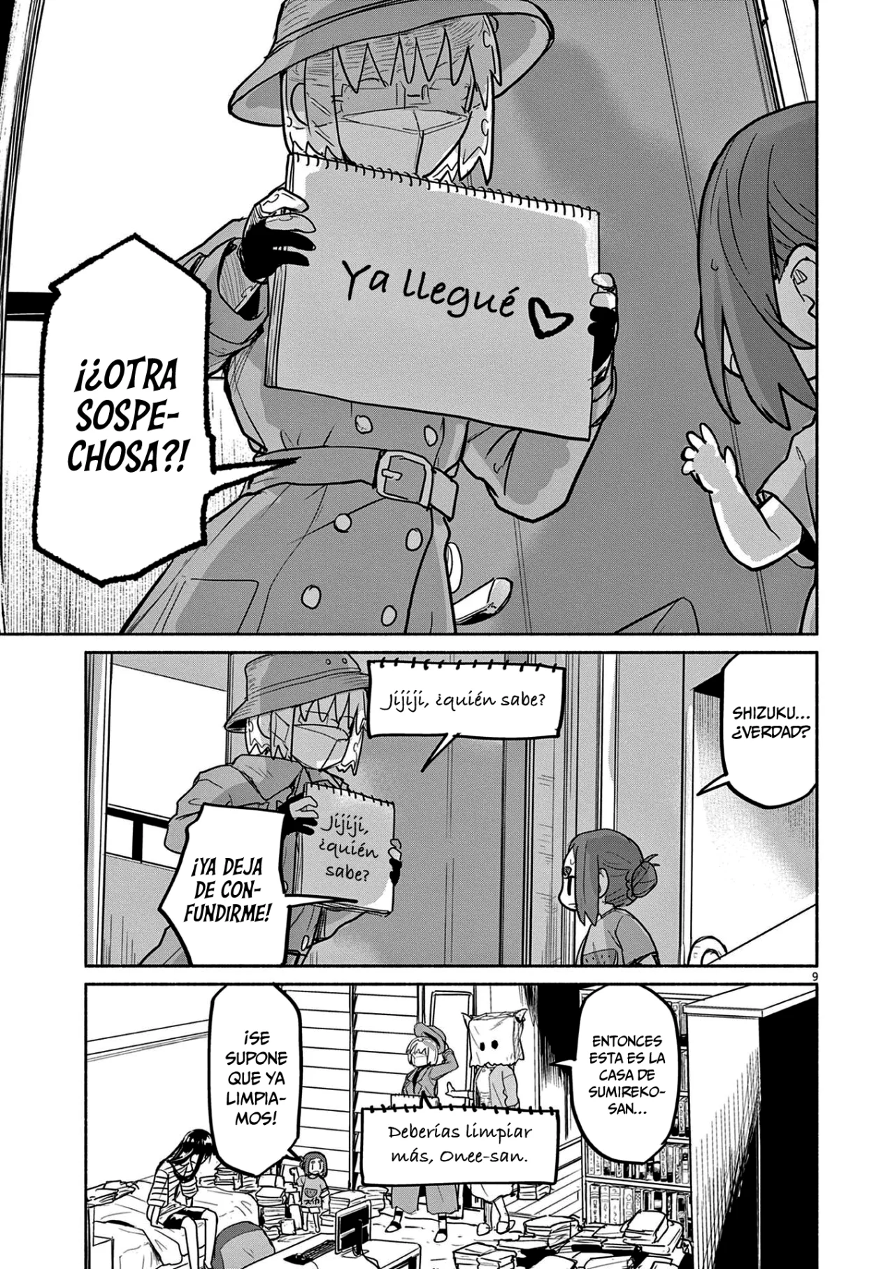 Kaii to otome to kamikakushi Capítulo 74 - Page 10