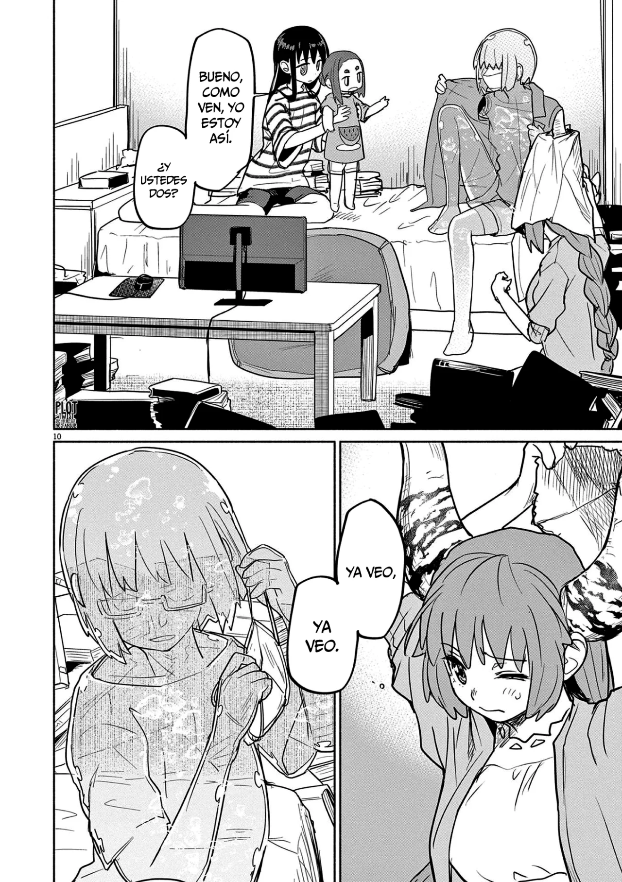 Kaii to otome to kamikakushi Capítulo 74 - Page 11
