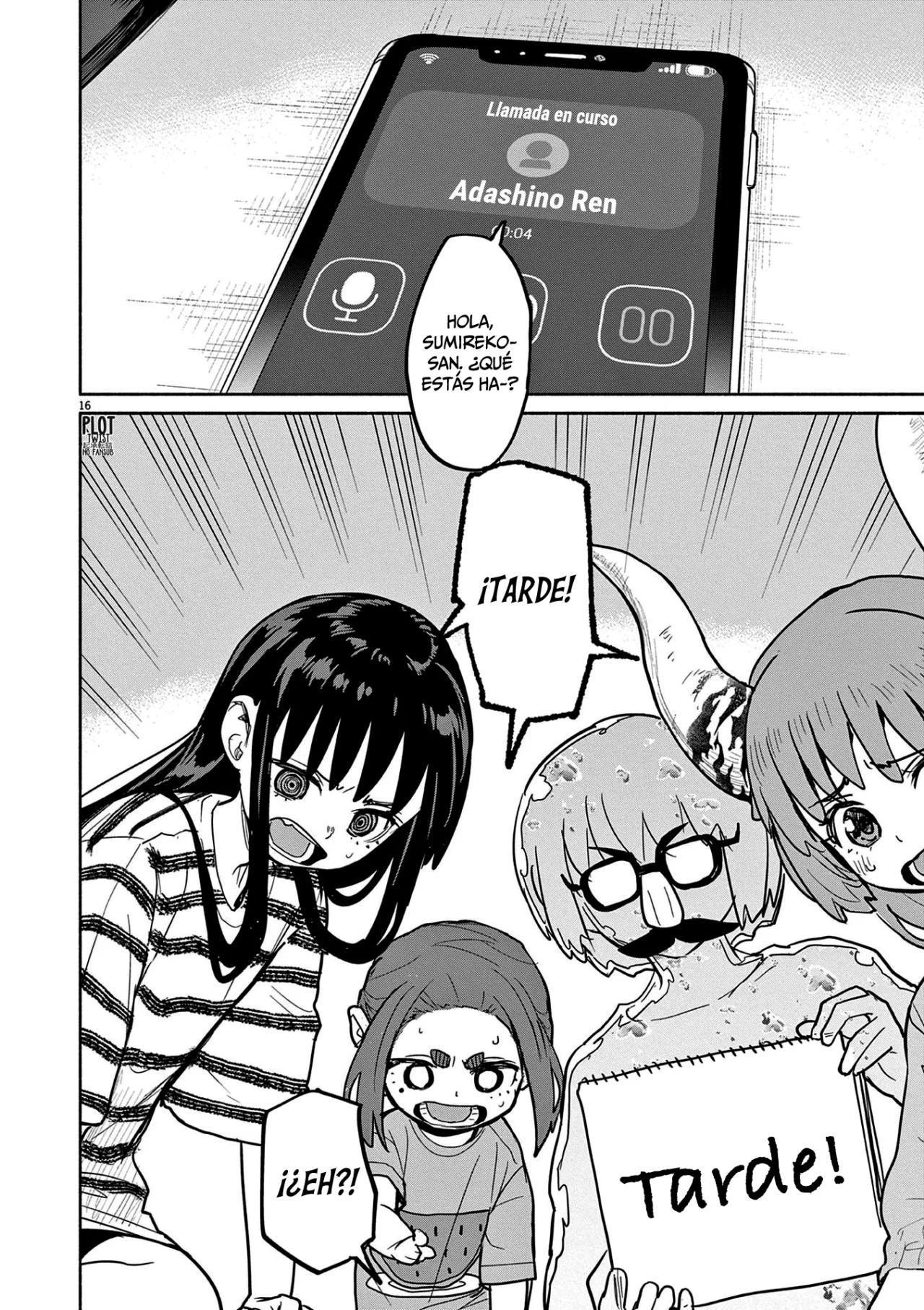 Kaii to otome to kamikakushi Capítulo 74 - Page 16