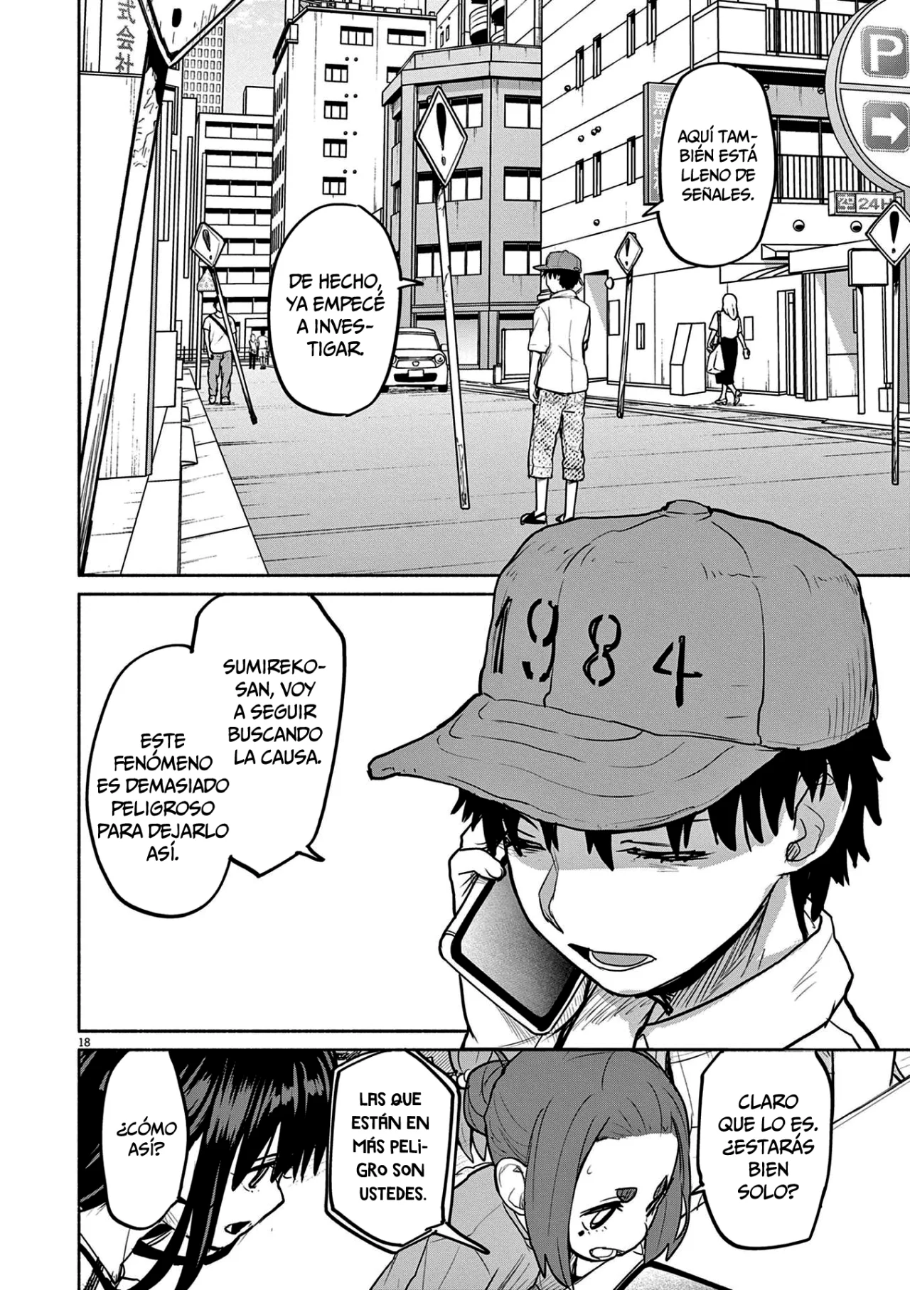 Kaii to otome to kamikakushi Capítulo 74 - Page 18