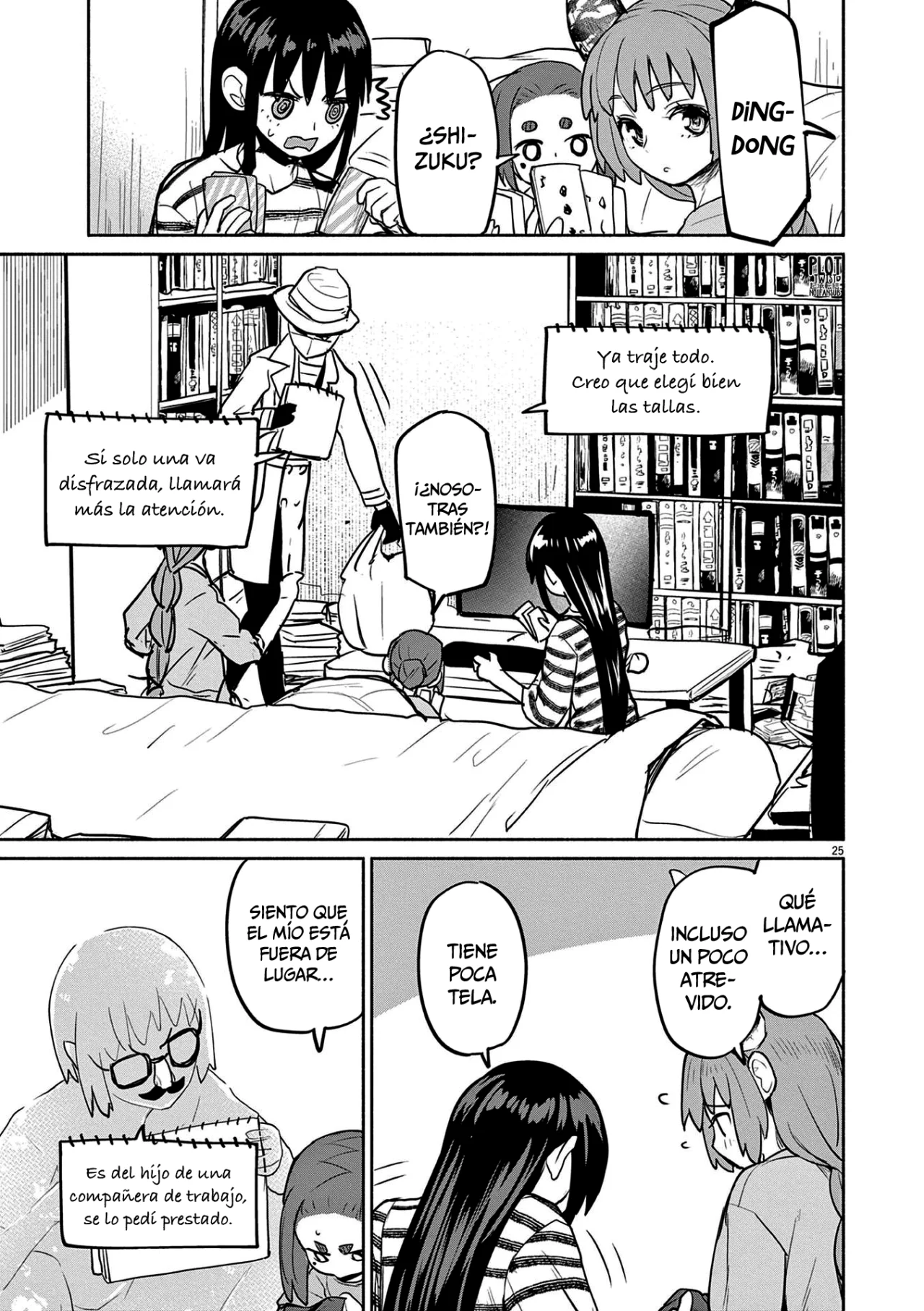 Kaii to otome to kamikakushi Capítulo 74 - Page 25