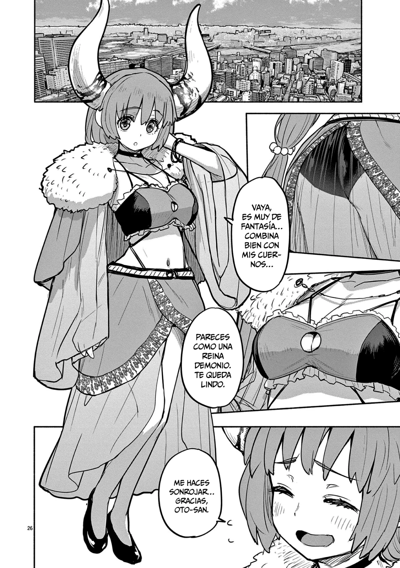 Kaii to otome to kamikakushi Capítulo 74 - Page 26