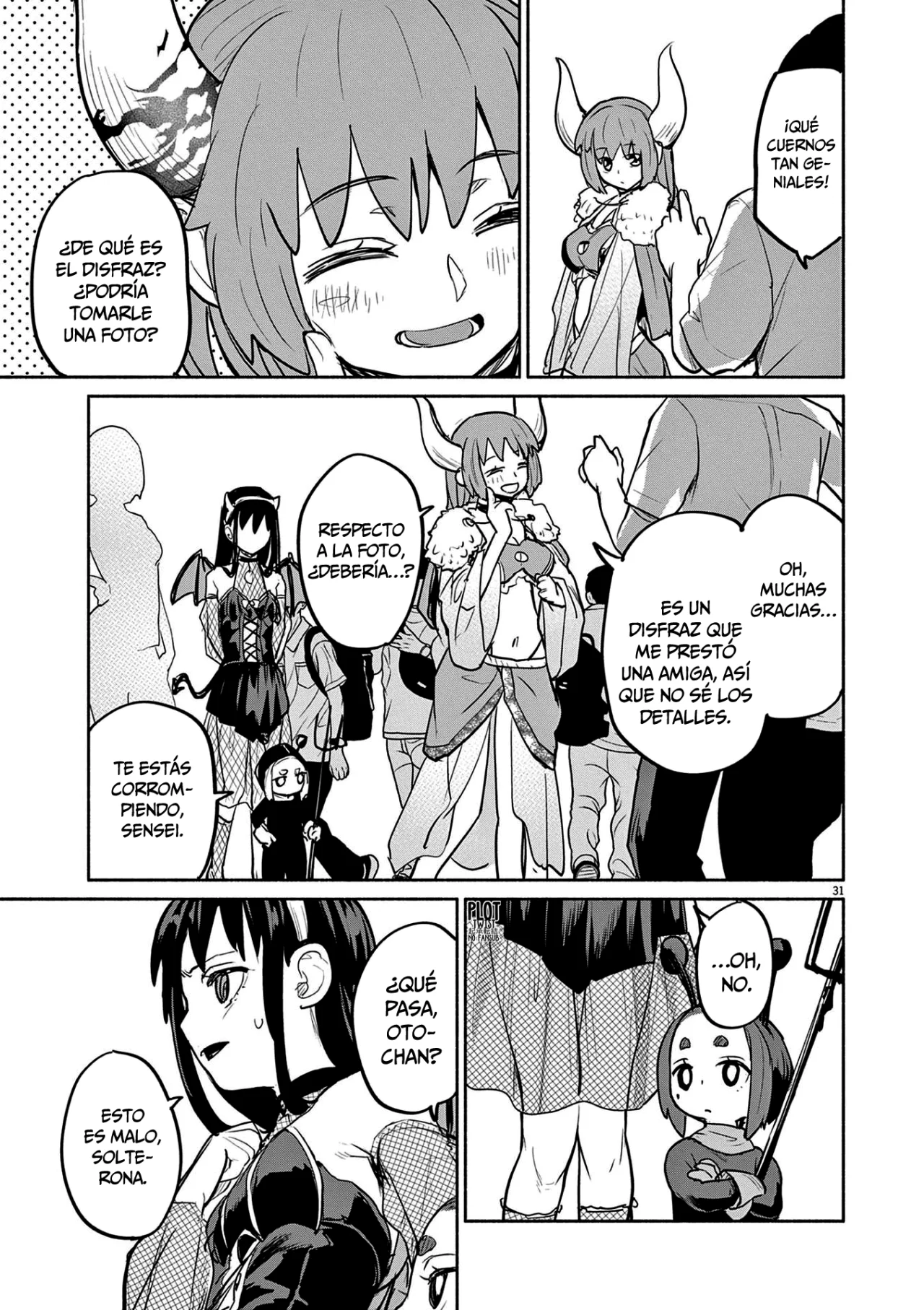 Kaii to otome to kamikakushi Capítulo 74 - Page 31
