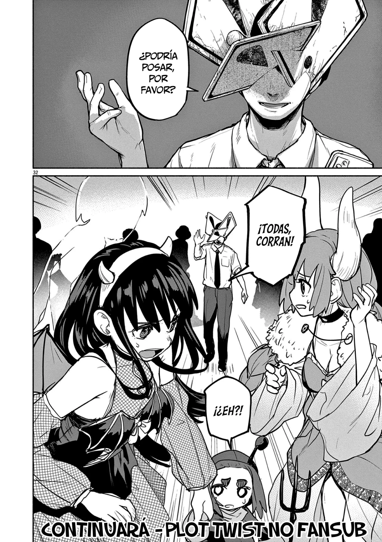 Kaii to otome to kamikakushi Capítulo 74 - Page 32