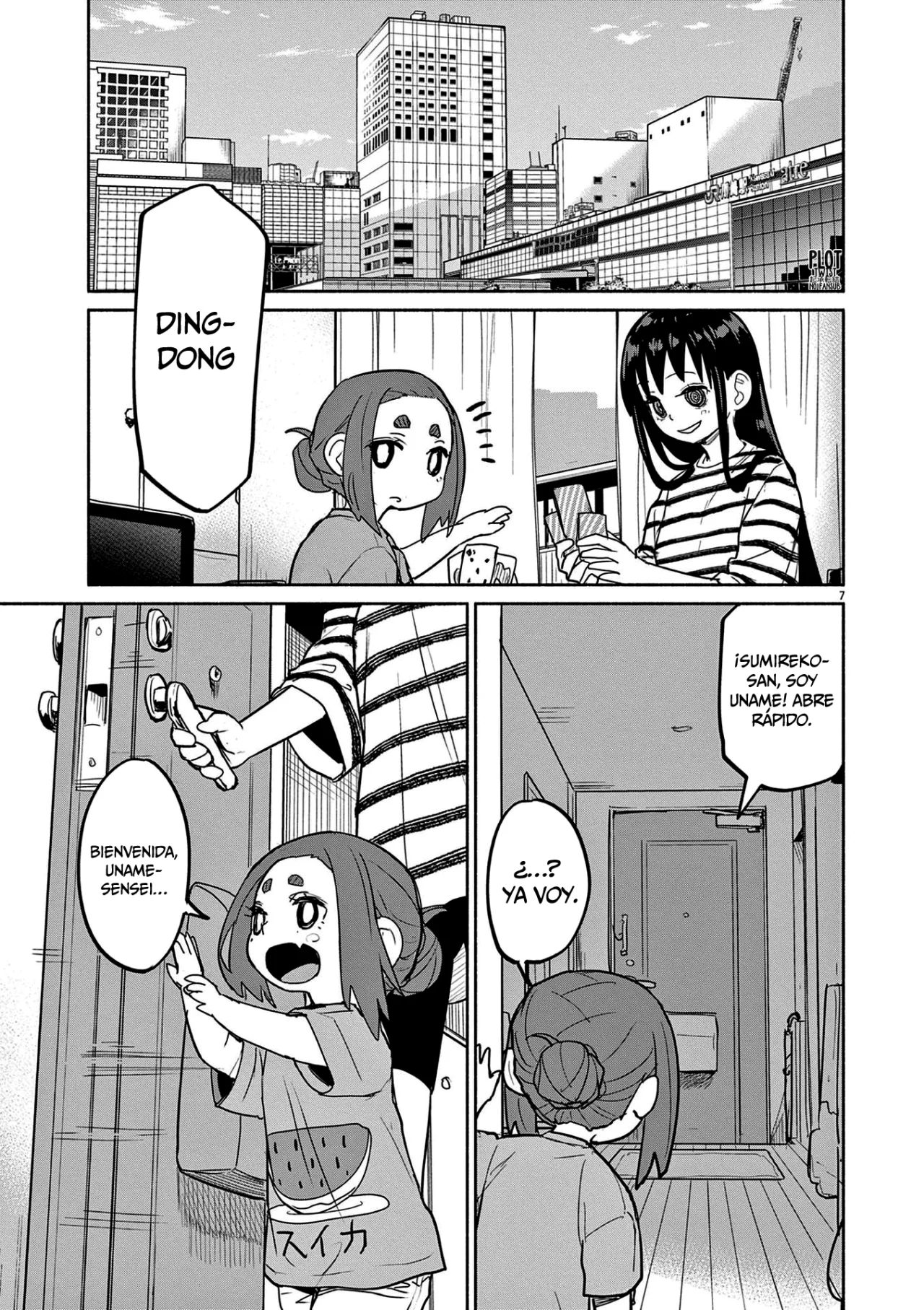 Kaii to otome to kamikakushi Capítulo 74 - Page 8