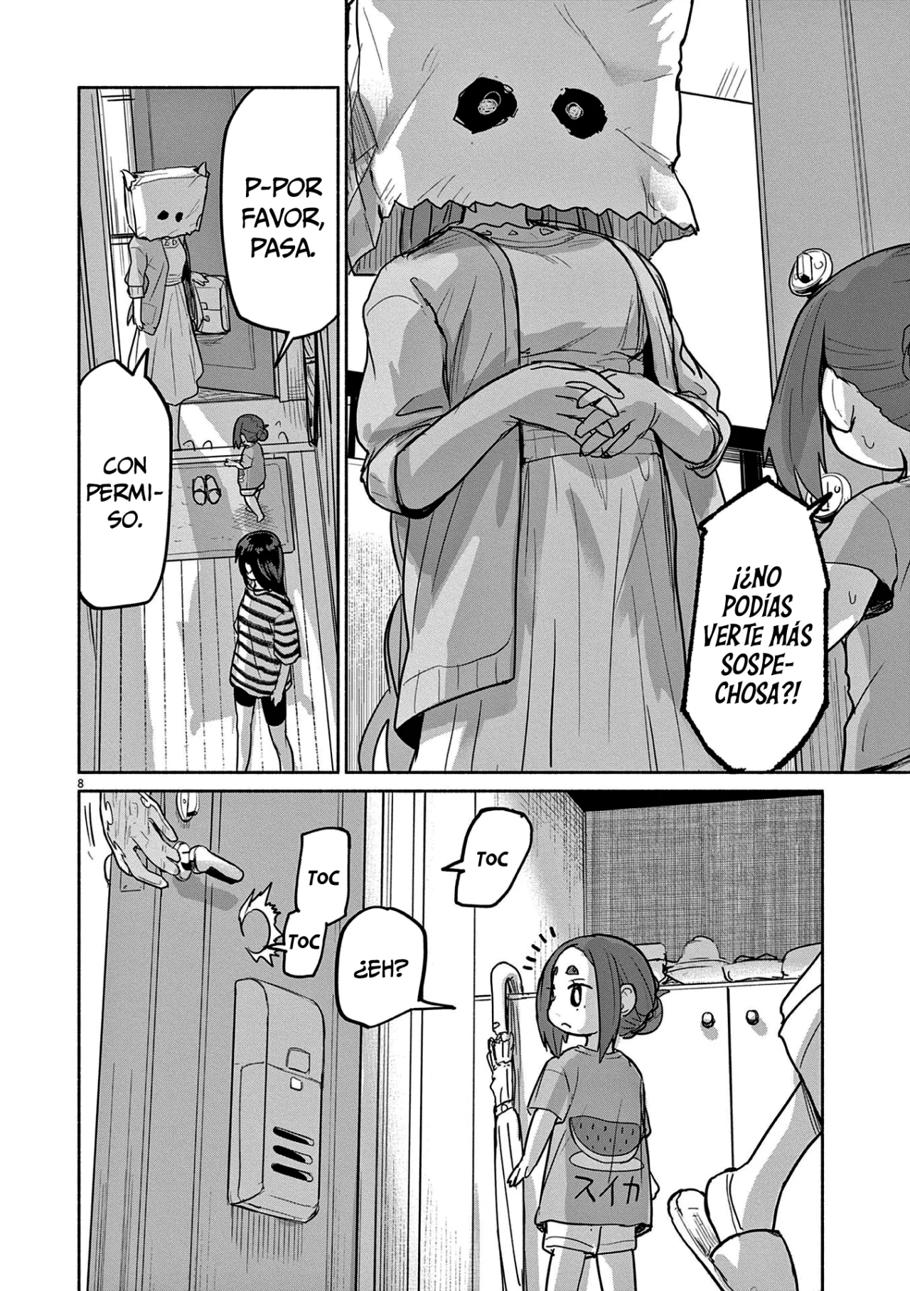 Kaii to otome to kamikakushi Capítulo 74 - Page 9