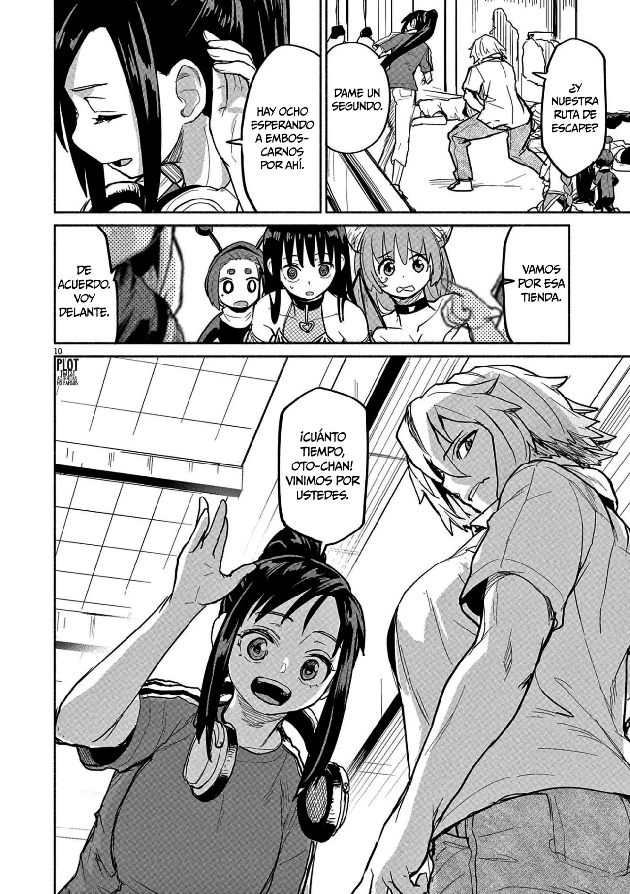 Kaii to otome to kamikakushi Capítulo 75 - Page 10