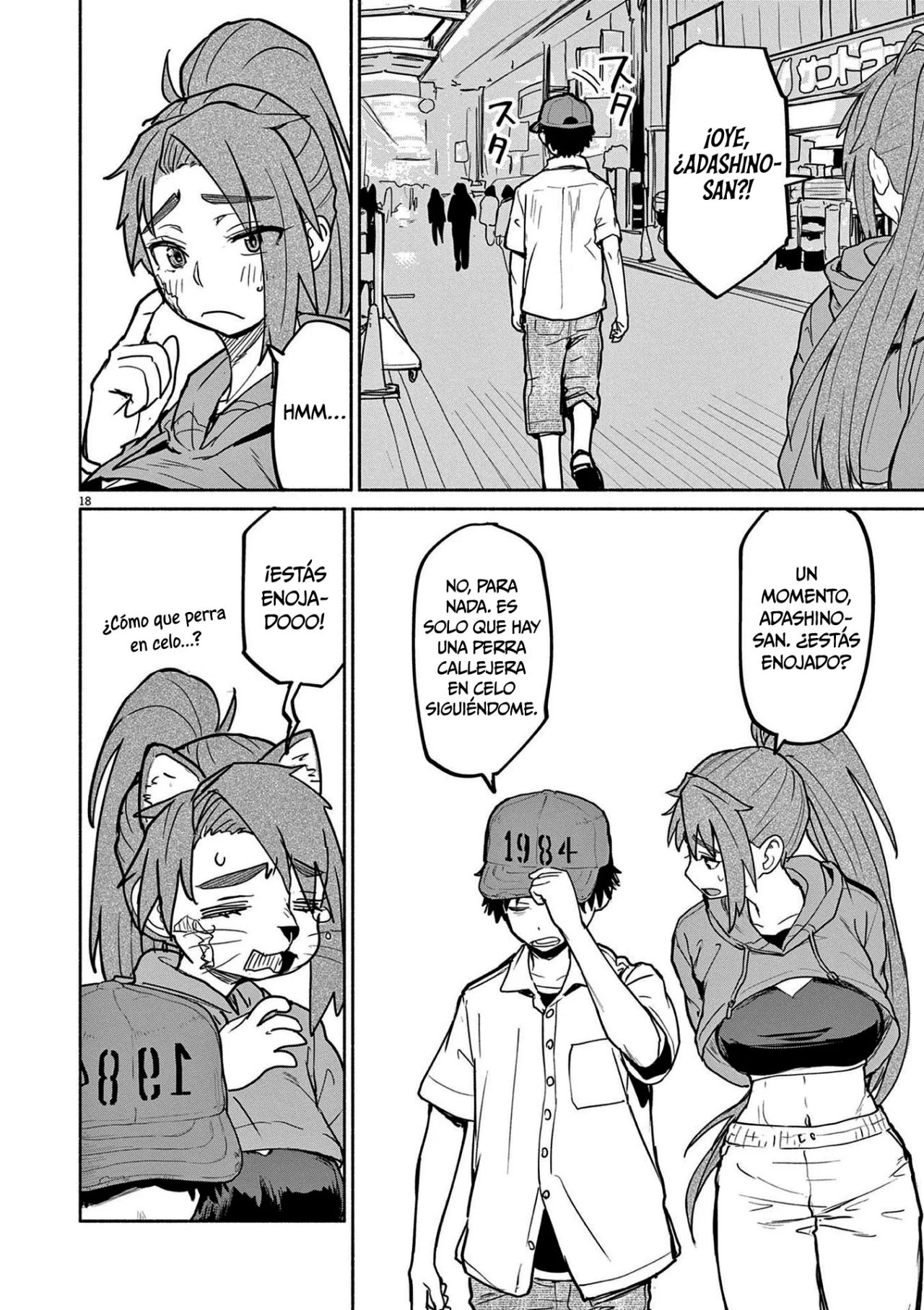 Kaii to otome to kamikakushi Capítulo 75 - Page 18