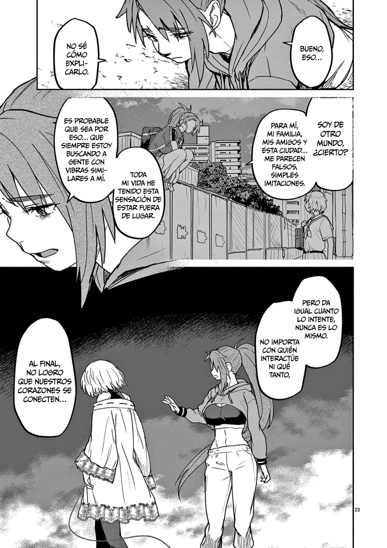 Kaii to otome to kamikakushi Capítulo 75 - Page 23