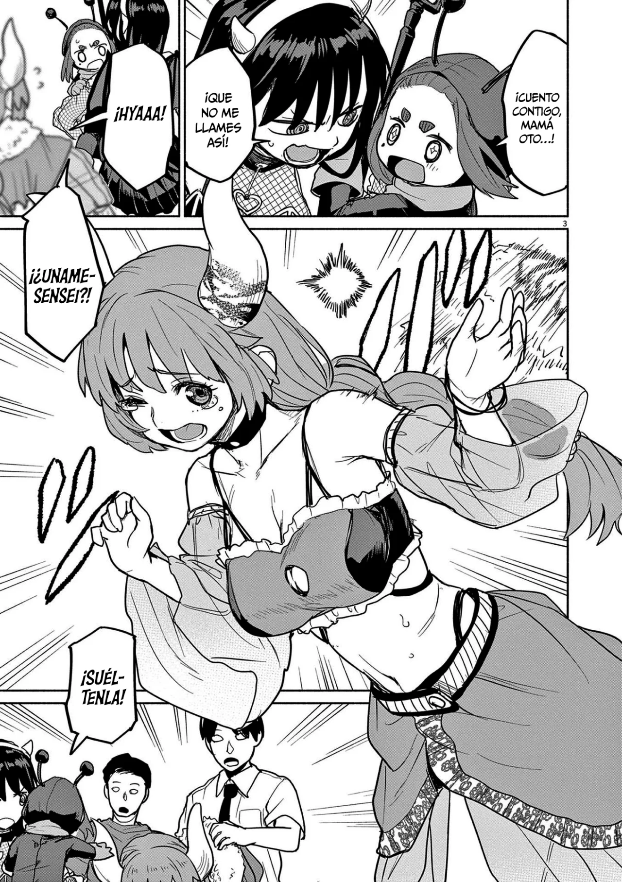 Kaii to otome to kamikakushi Capítulo 75 - Page 4