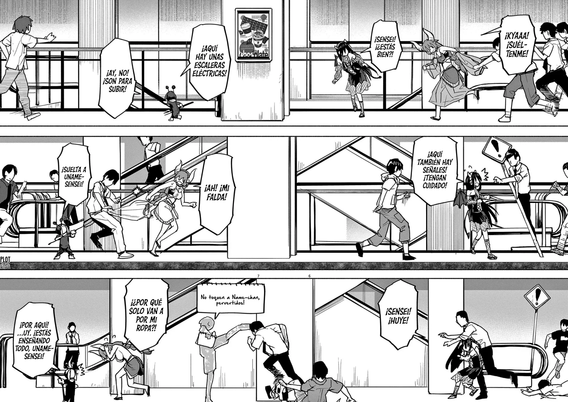 Kaii to otome to kamikakushi Capítulo 75 - Page 7