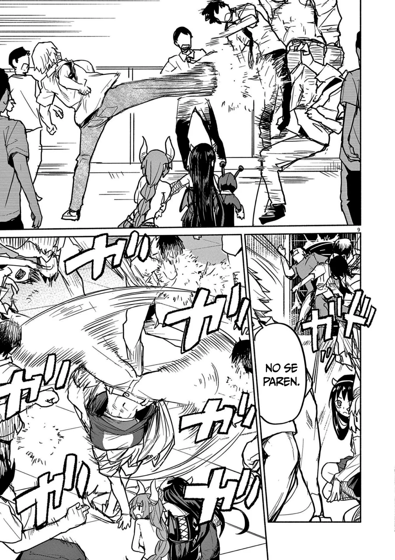 Kaii to otome to kamikakushi Capítulo 75 - Page 9
