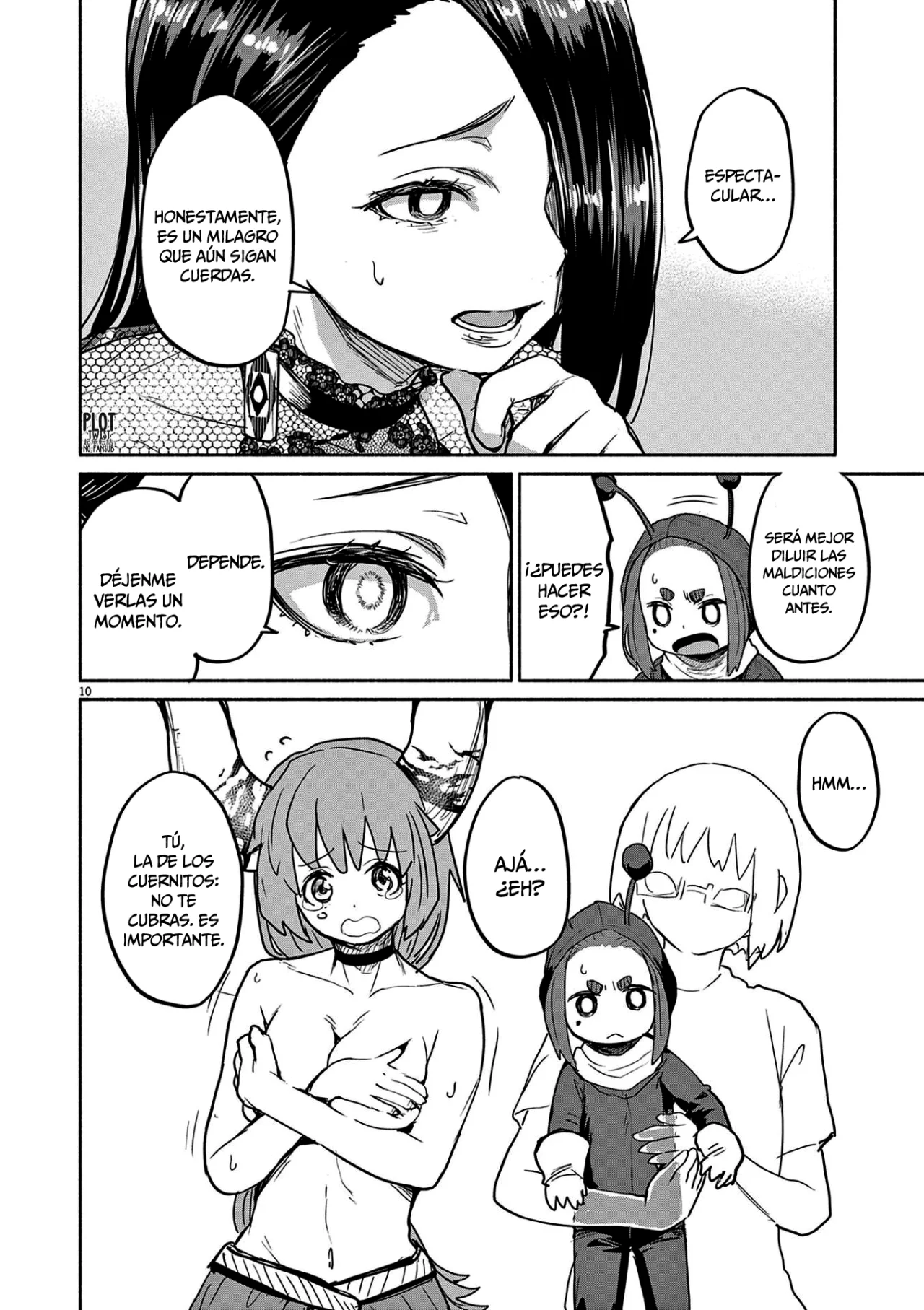 Kaii to otome to kamikakushi Capítulo 76 - Page 11