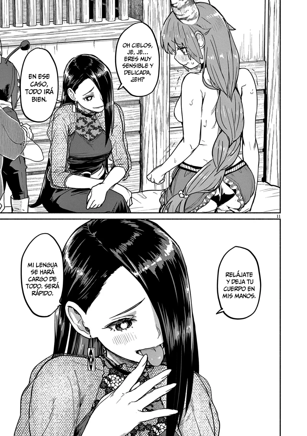 Kaii to otome to kamikakushi Capítulo 76 - Page 12