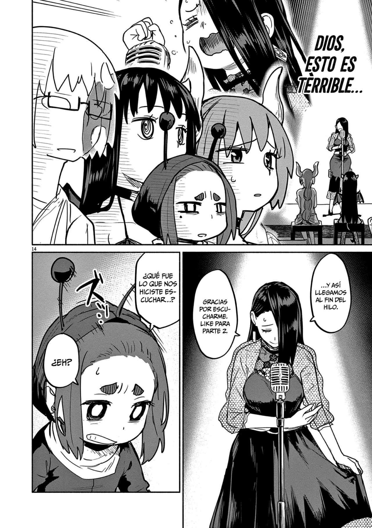 Kaii to otome to kamikakushi Capítulo 76 - Page 15
