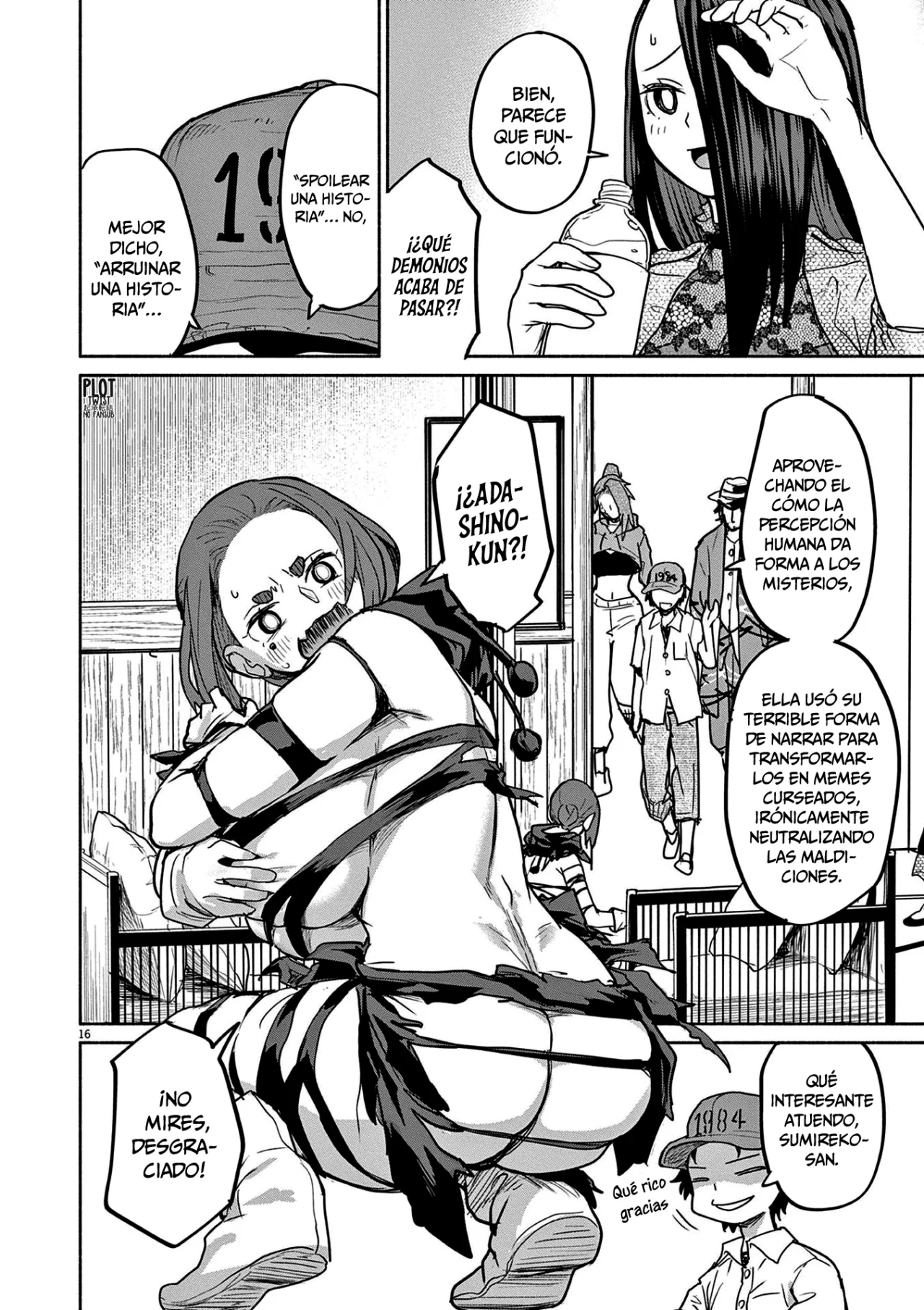 Kaii to otome to kamikakushi Capítulo 76 - Page 17