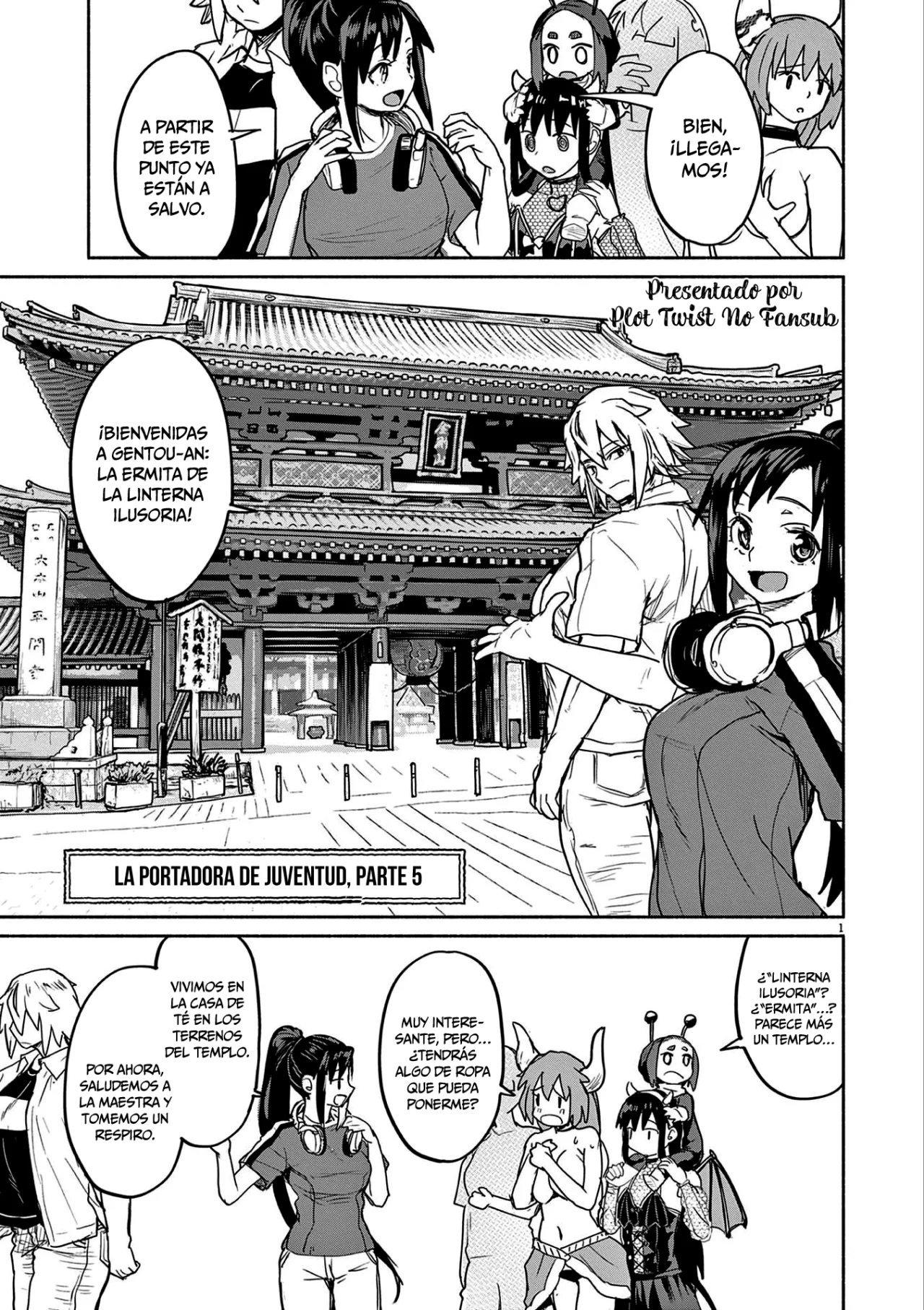 Kaii to otome to kamikakushi Capítulo 76 - Page 2