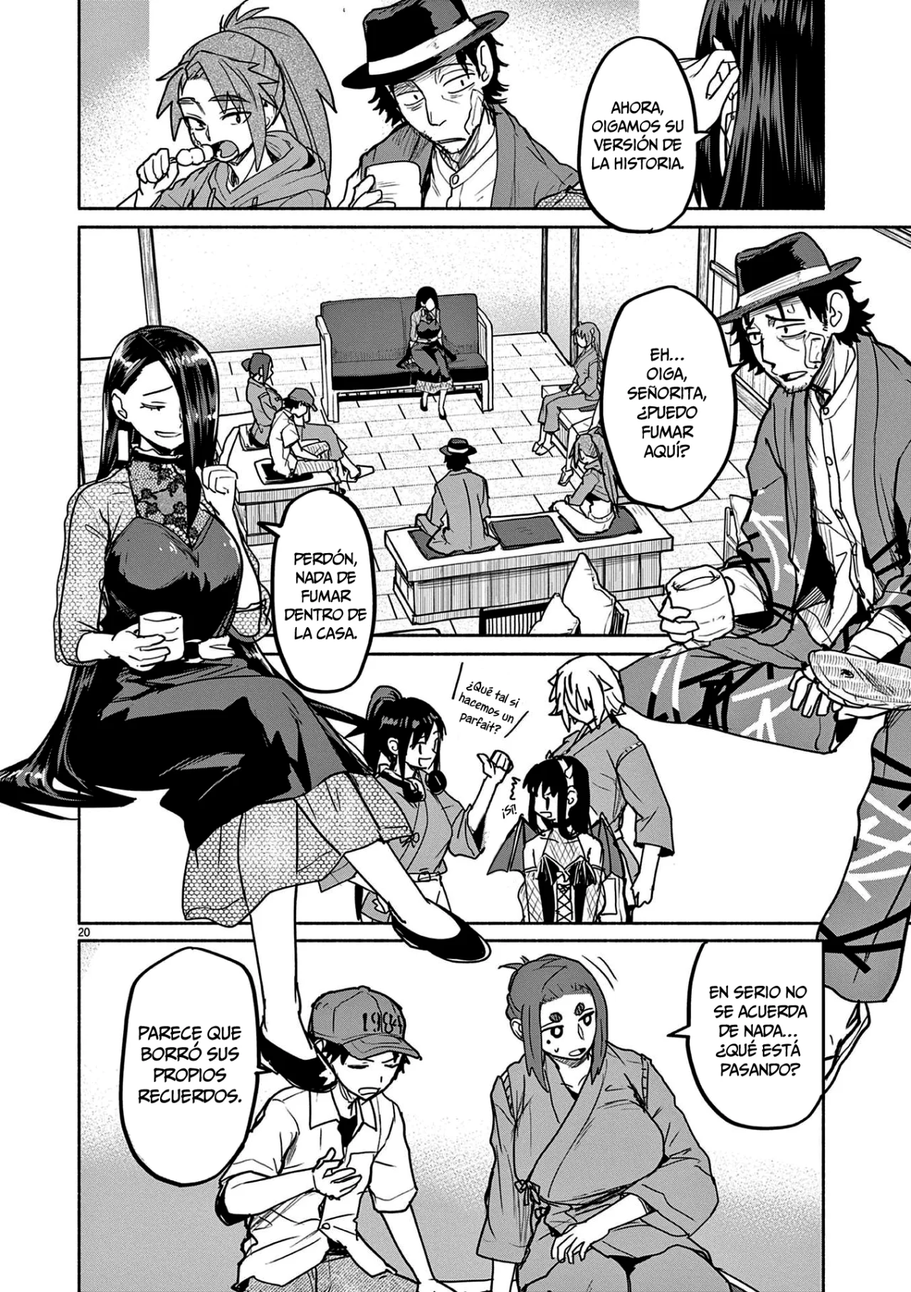 Kaii to otome to kamikakushi Capítulo 76 - Page 21
