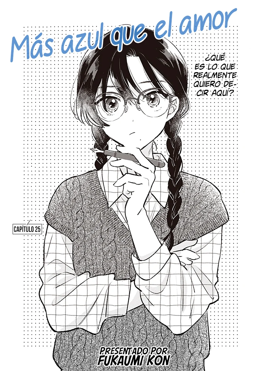 Koi yori Aoku Capítulo 25 - Page 1