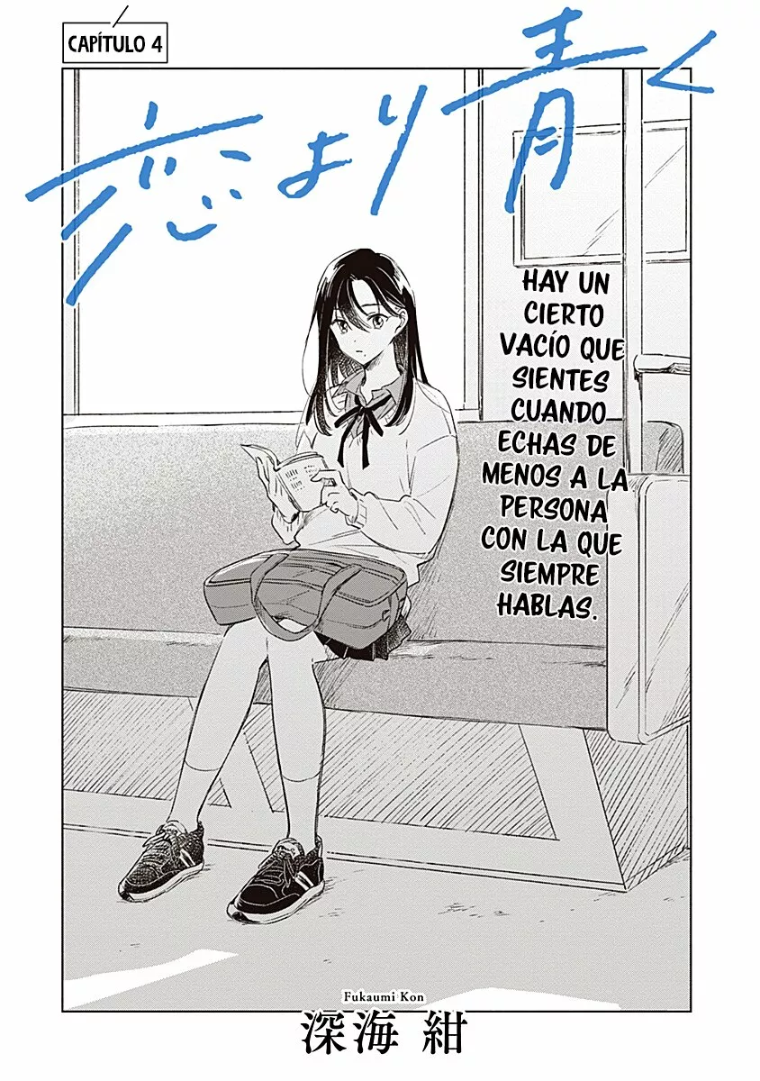 Koi yori Aoku Capítulo 4 - Page 3