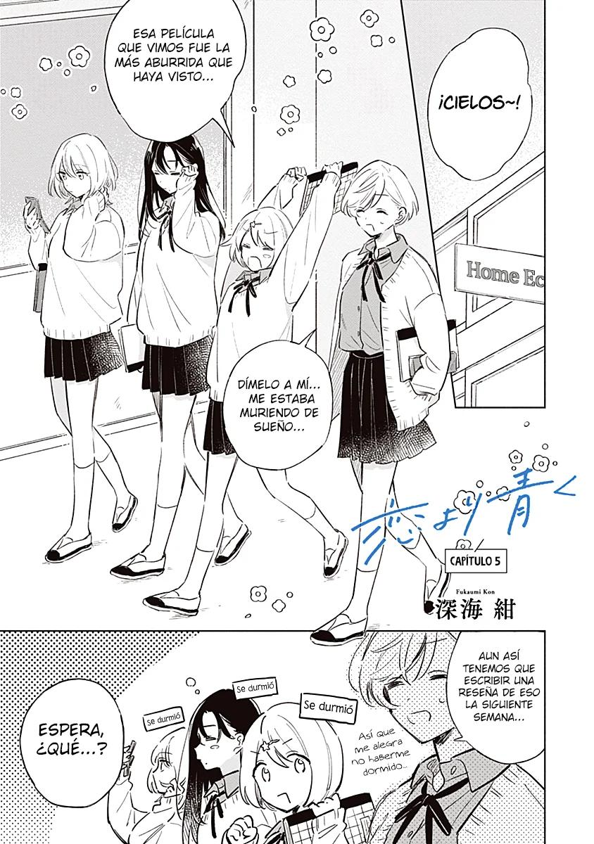 Koi yori Aoku Capítulo 5 - Page 2