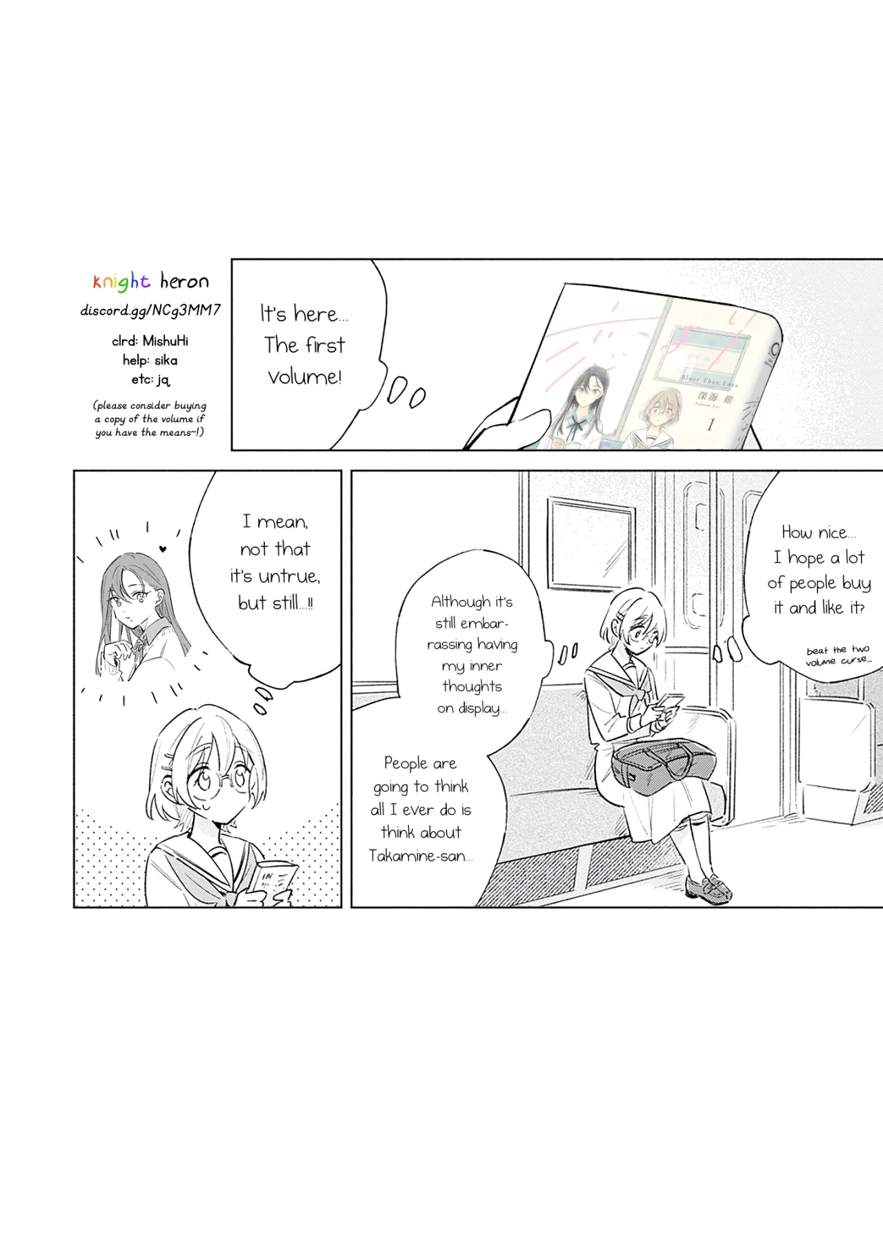 Koi yori Aoku Capítulo 7.5 - Page 9