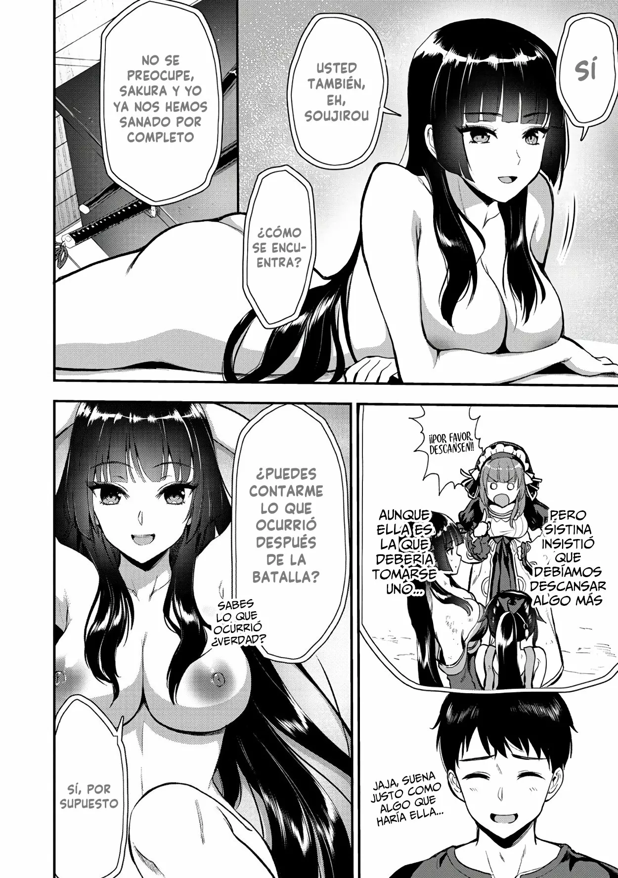 Makenshi no Maken Niyoru Maken no Tame no Harem Life Capítulo 19 - Page 12