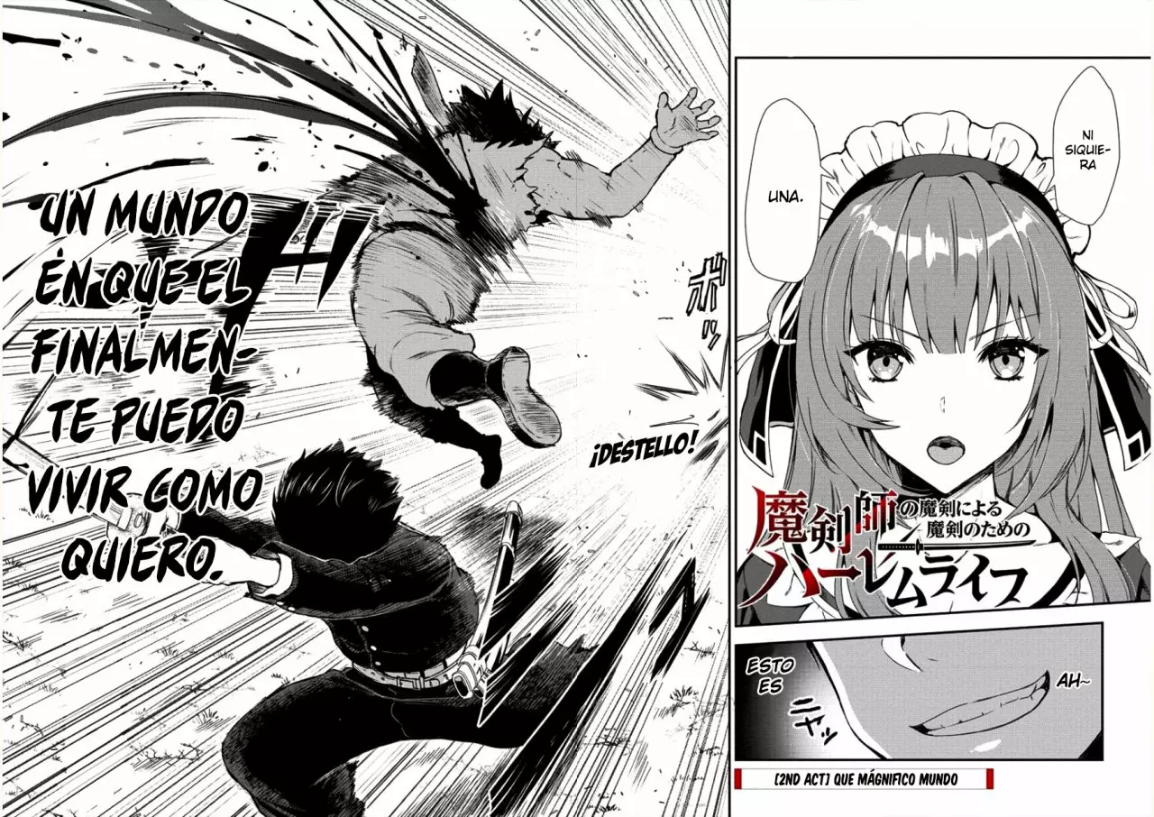 Makenshi no Maken Niyoru Maken no Tame no Harem Life Capítulo 2 - Page 5